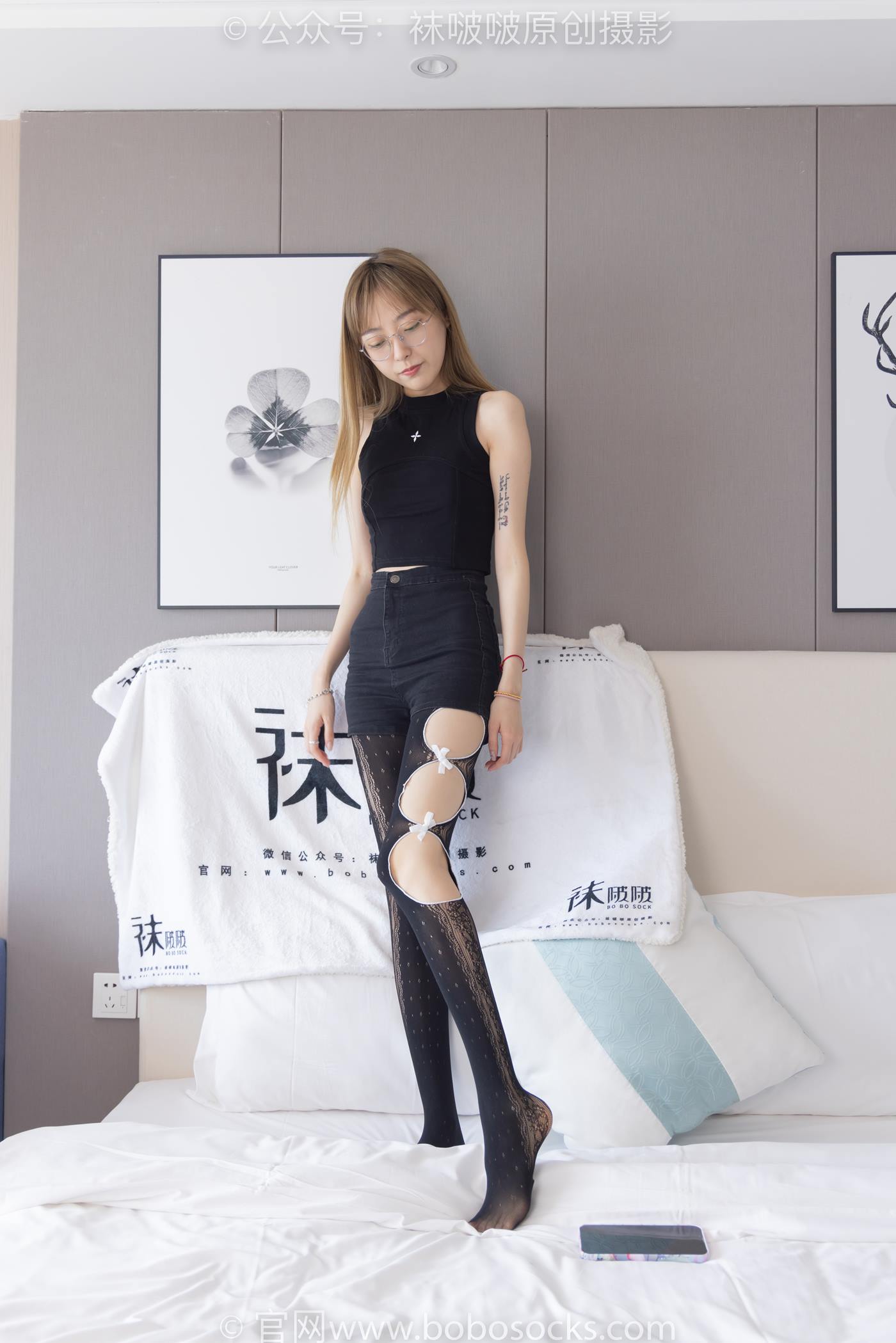 图片[58]-[BoBoSocks袜啵啵]NO.219 稚予-板鞋、拖鞋、厚黑丝、蕾丝黑丝[140P] – 速更版-美库