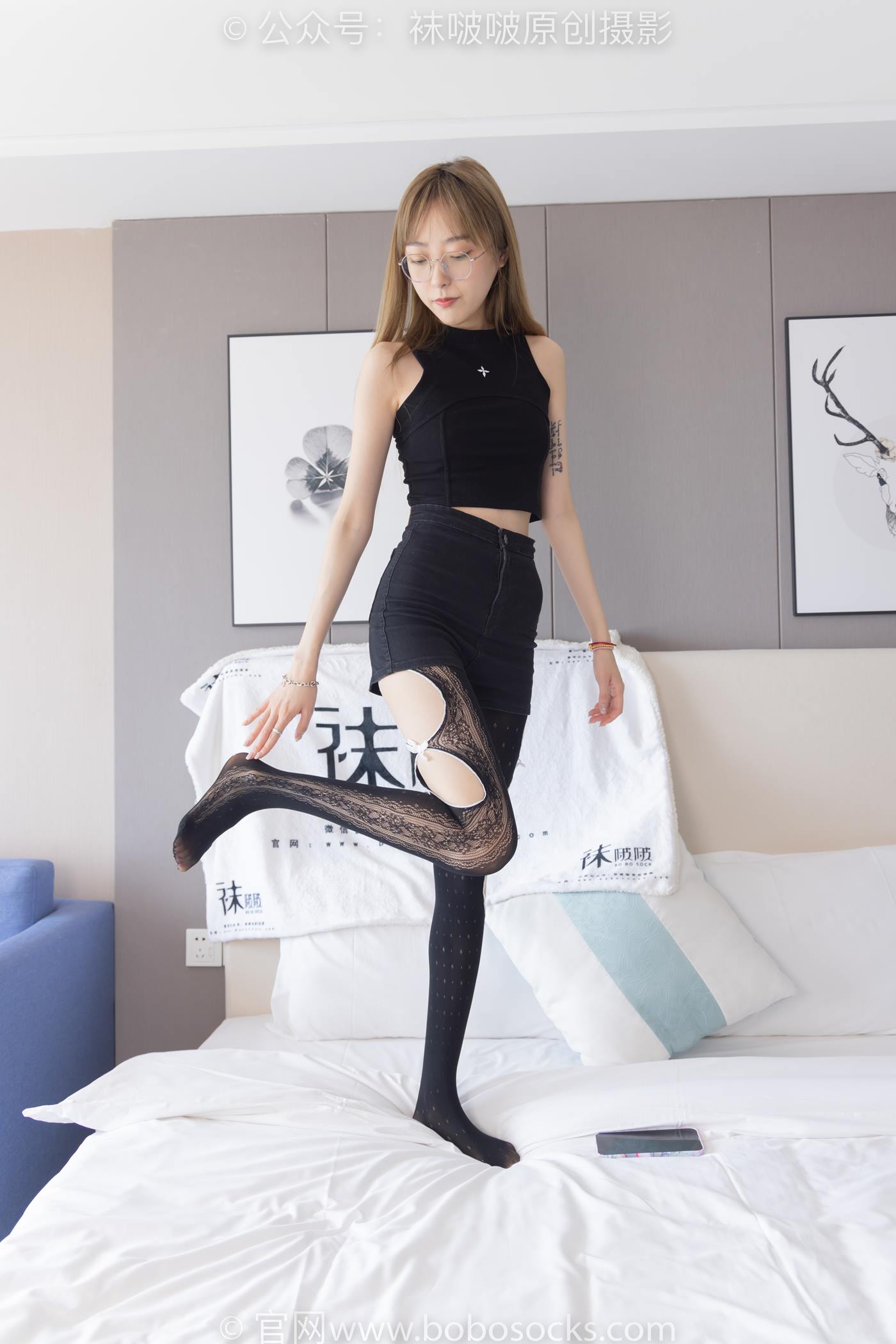 图片[60]-[BoBoSocks袜啵啵]NO.219 稚予-板鞋、拖鞋、厚黑丝、蕾丝黑丝[140P] – 速更版-美库