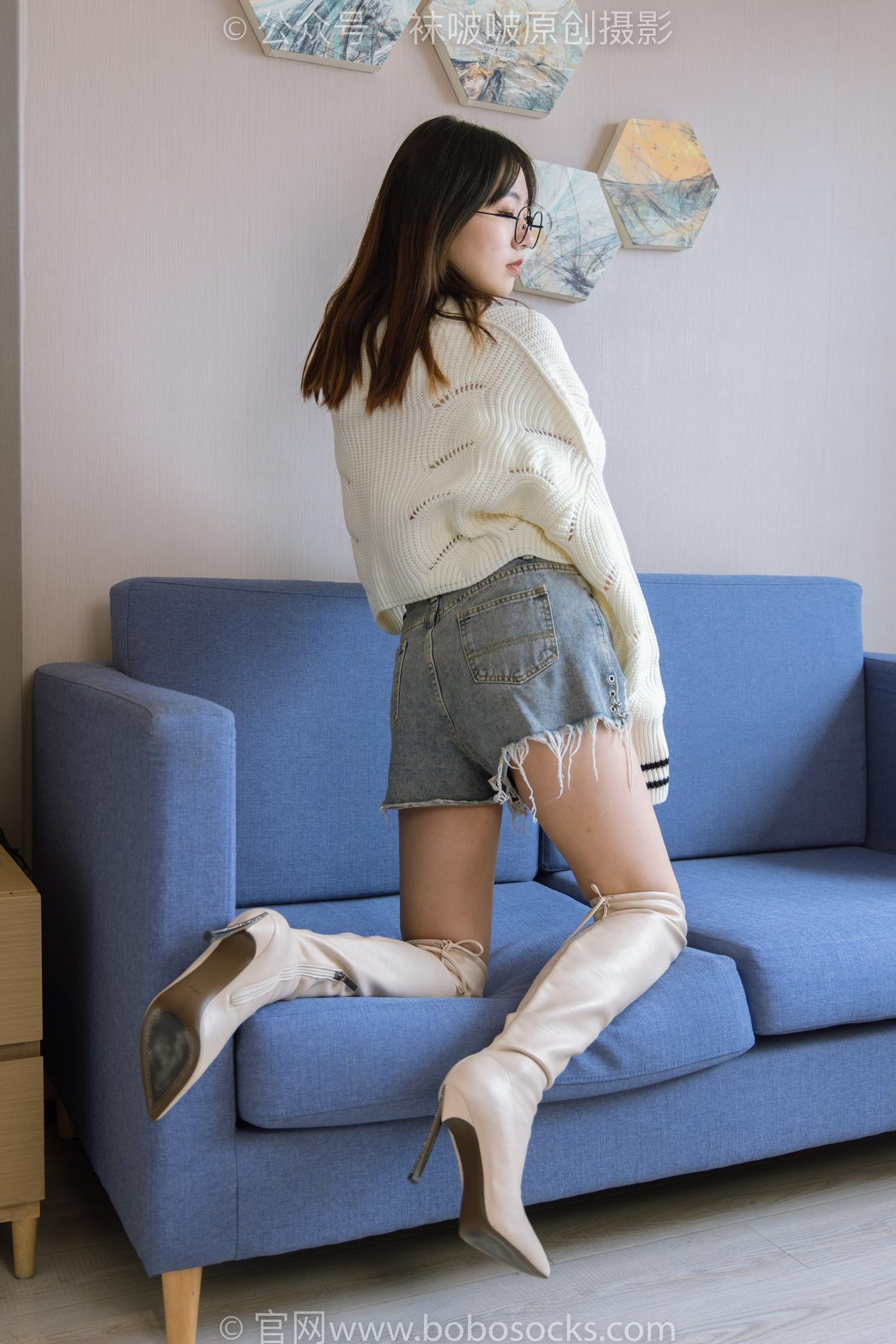 图片[43]-[BoBoSocks袜啵啵]NO.222 小甜豆-长靴、白棉袜、裸足[180P] – 速更版-美库