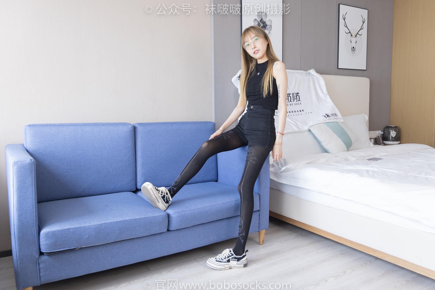 图片[69]-[BoBoSocks袜啵啵]NO.219 稚予-板鞋、拖鞋、厚黑丝、蕾丝黑丝[140P] – 速更版-美库
