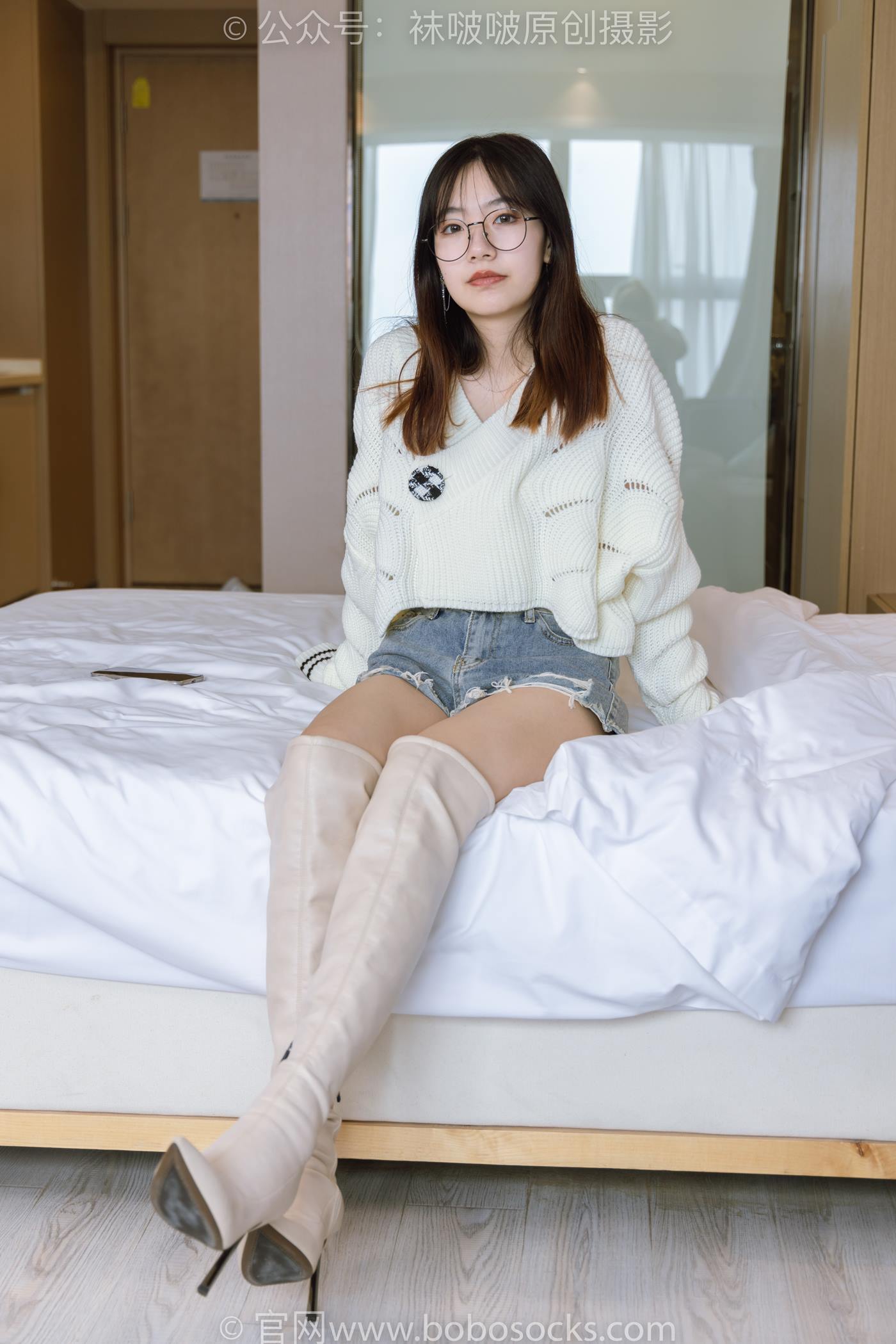 图片[53]-[BoBoSocks袜啵啵]NO.222 小甜豆-长靴、白棉袜、裸足[180P] – 速更版-美库