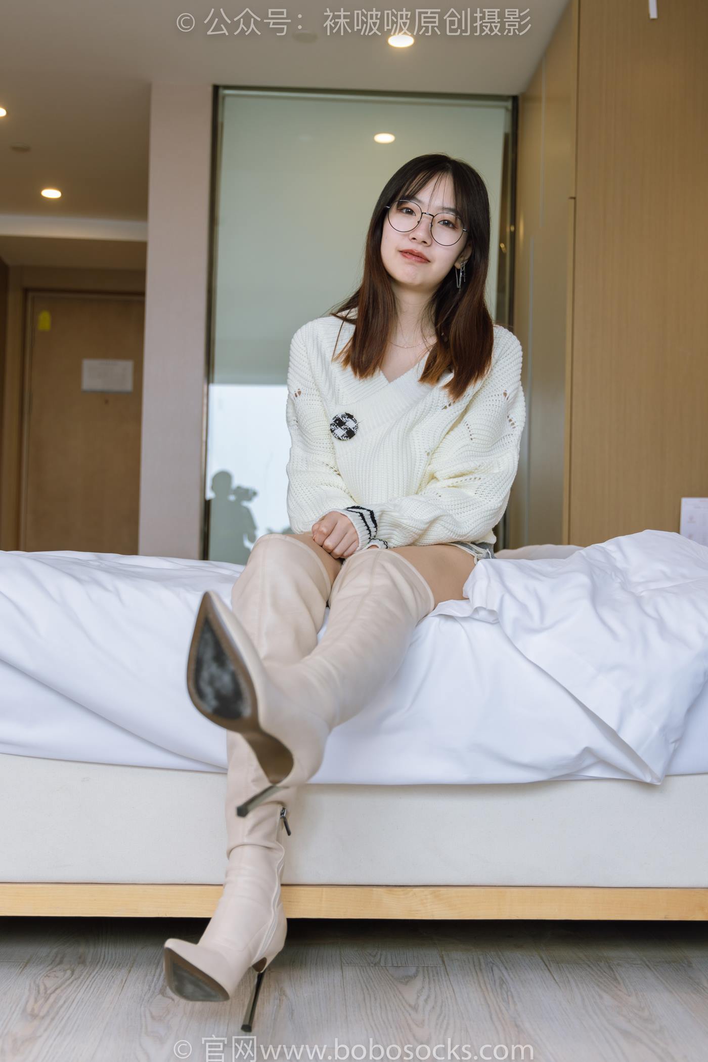 图片[54]-[BoBoSocks袜啵啵]NO.222 小甜豆-长靴、白棉袜、裸足[180P] – 速更版-美库