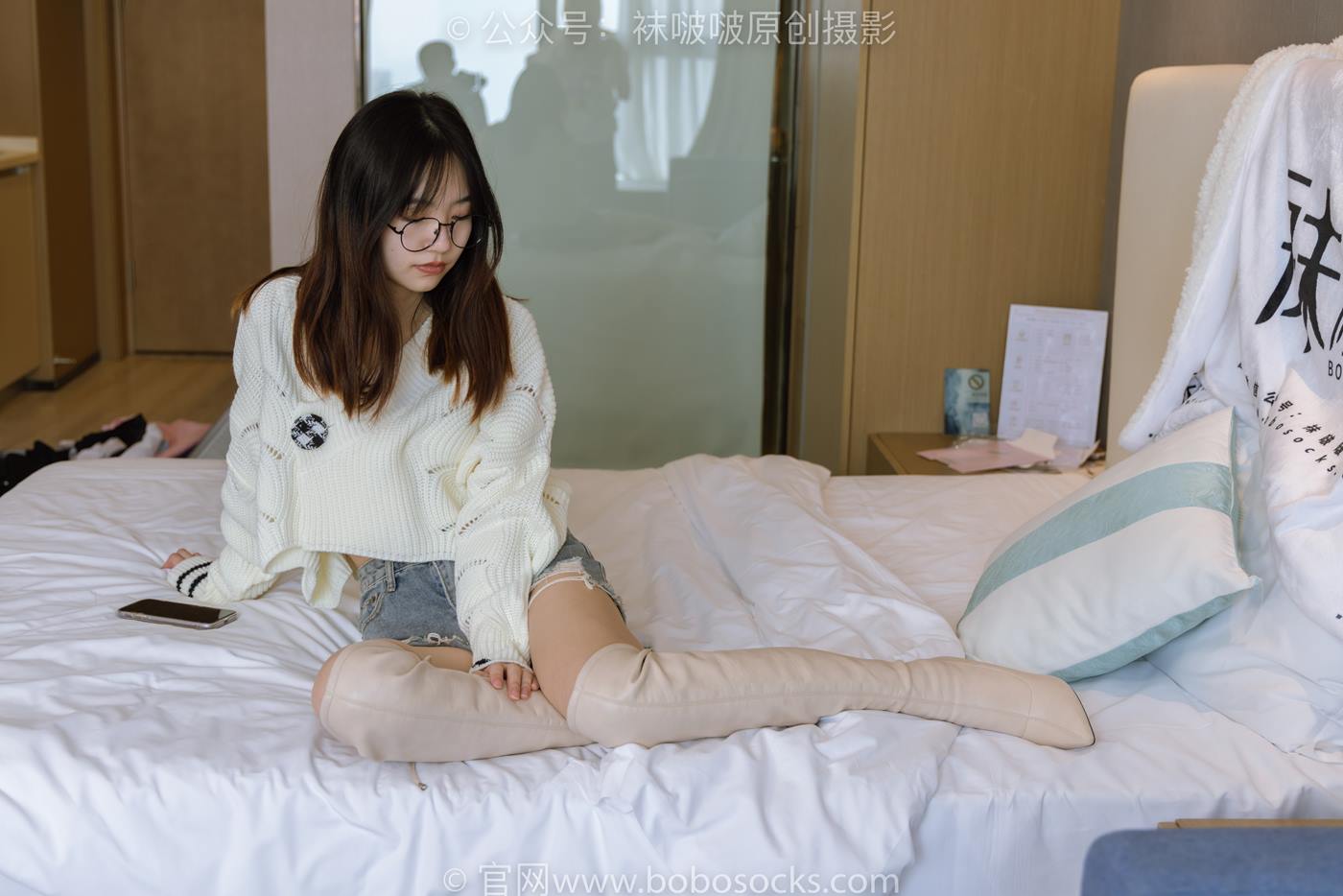 图片[56]-[BoBoSocks袜啵啵]NO.222 小甜豆-长靴、白棉袜、裸足[180P] – 速更版-美库