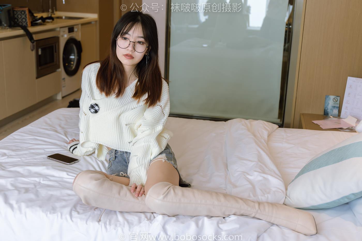 图片[57]-[BoBoSocks袜啵啵]NO.222 小甜豆-长靴、白棉袜、裸足[180P] – 速更版-美库