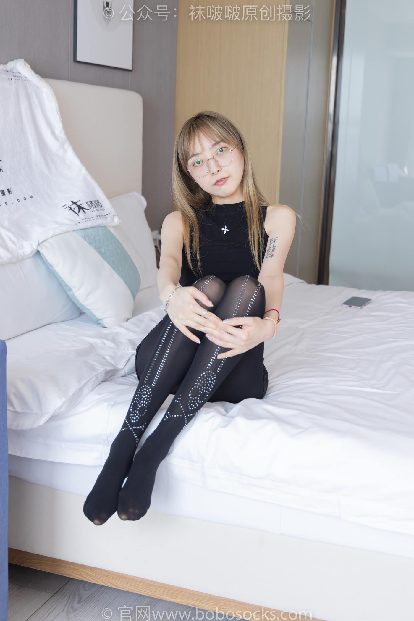 图片[100]-[BoBoSocks袜啵啵]NO.219 稚予-板鞋、拖鞋、厚黑丝、蕾丝黑丝[140P] – 速更版-美库