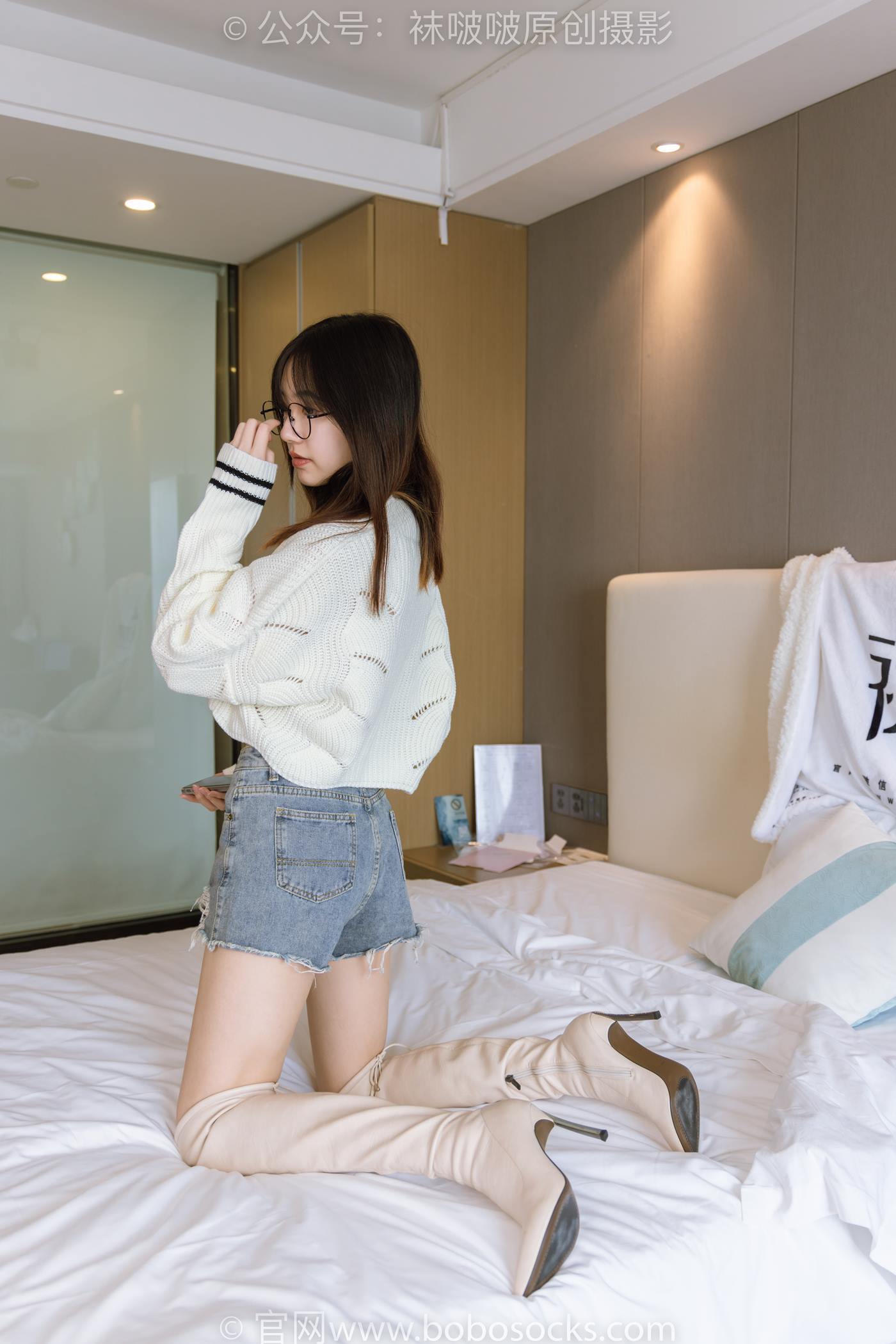 图片[71]-[BoBoSocks袜啵啵]NO.222 小甜豆-长靴、白棉袜、裸足[180P] – 速更版-美库