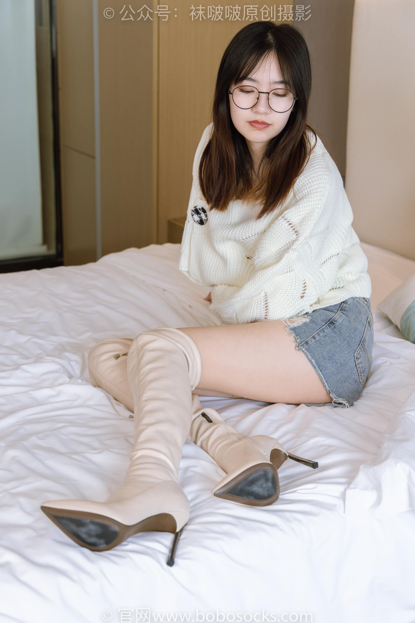 图片[76]-[BoBoSocks袜啵啵]NO.222 小甜豆-长靴、白棉袜、裸足[180P] – 速更版-美库