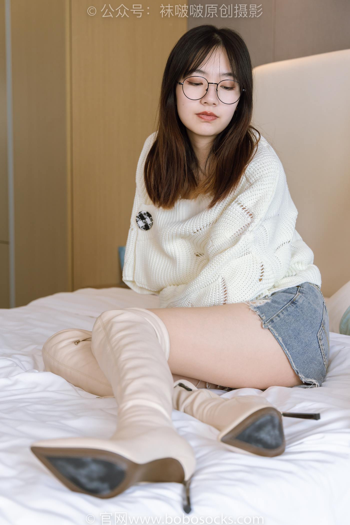 图片[77]-[BoBoSocks袜啵啵]NO.222 小甜豆-长靴、白棉袜、裸足[180P] – 速更版-美库