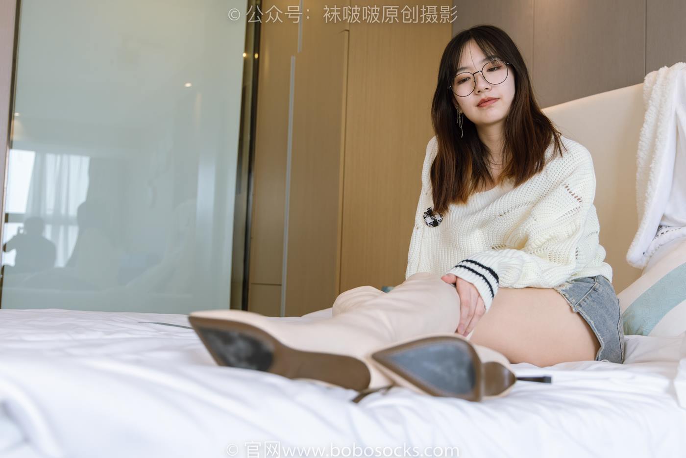 图片[81]-[BoBoSocks袜啵啵]NO.222 小甜豆-长靴、白棉袜、裸足[180P] – 速更版-美库