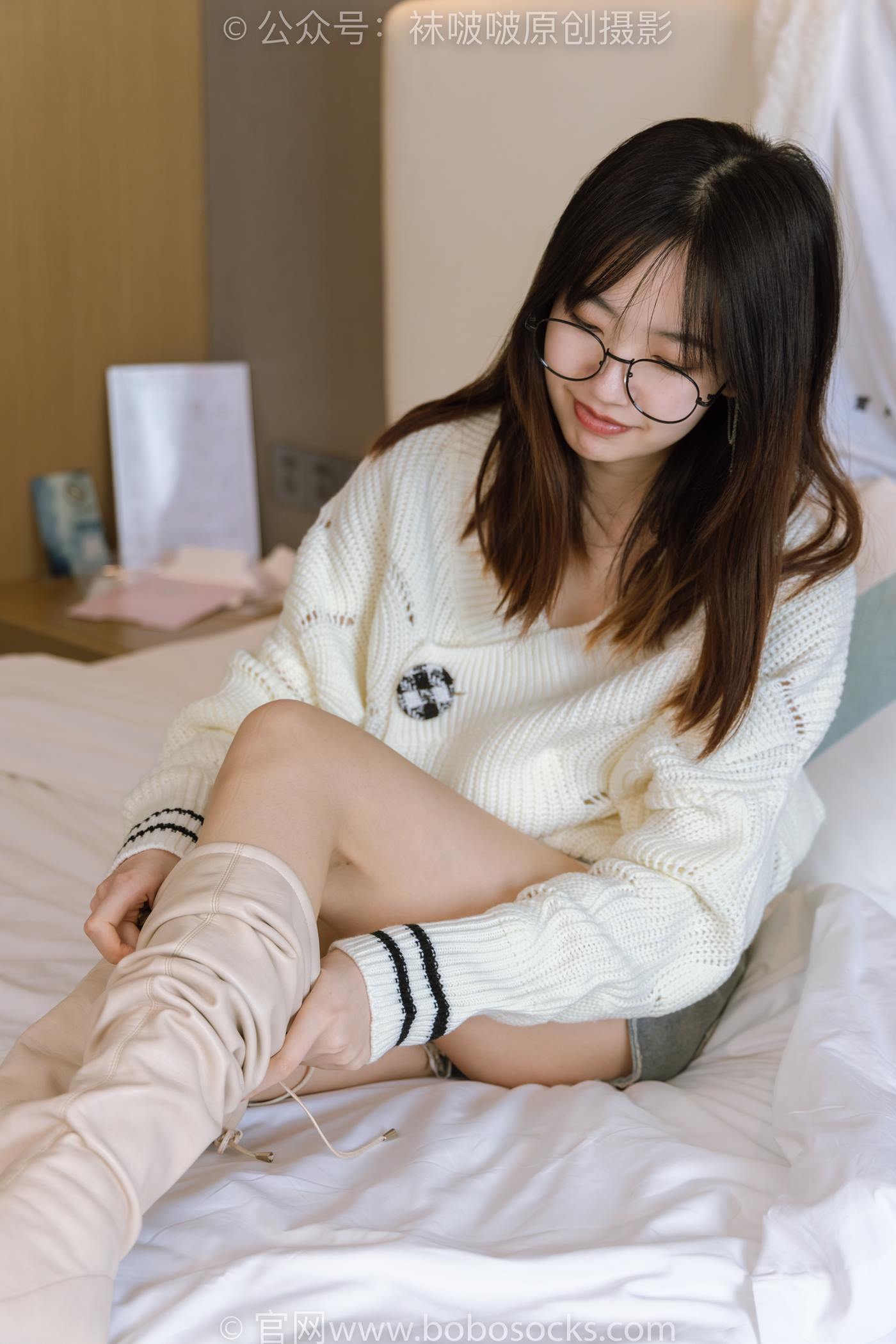 图片[82]-[BoBoSocks袜啵啵]NO.222 小甜豆-长靴、白棉袜、裸足[180P] – 速更版-美库