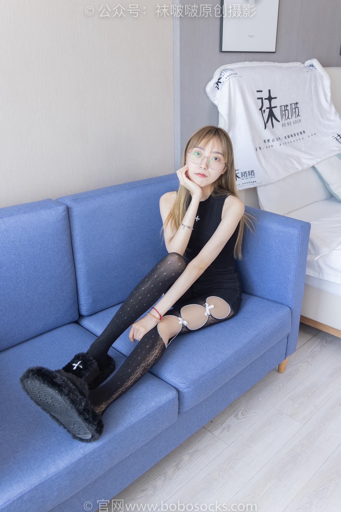 图片[140]-[BoBoSocks袜啵啵]NO.219 稚予-板鞋、拖鞋、厚黑丝、蕾丝黑丝[140P] – 速更版-美库