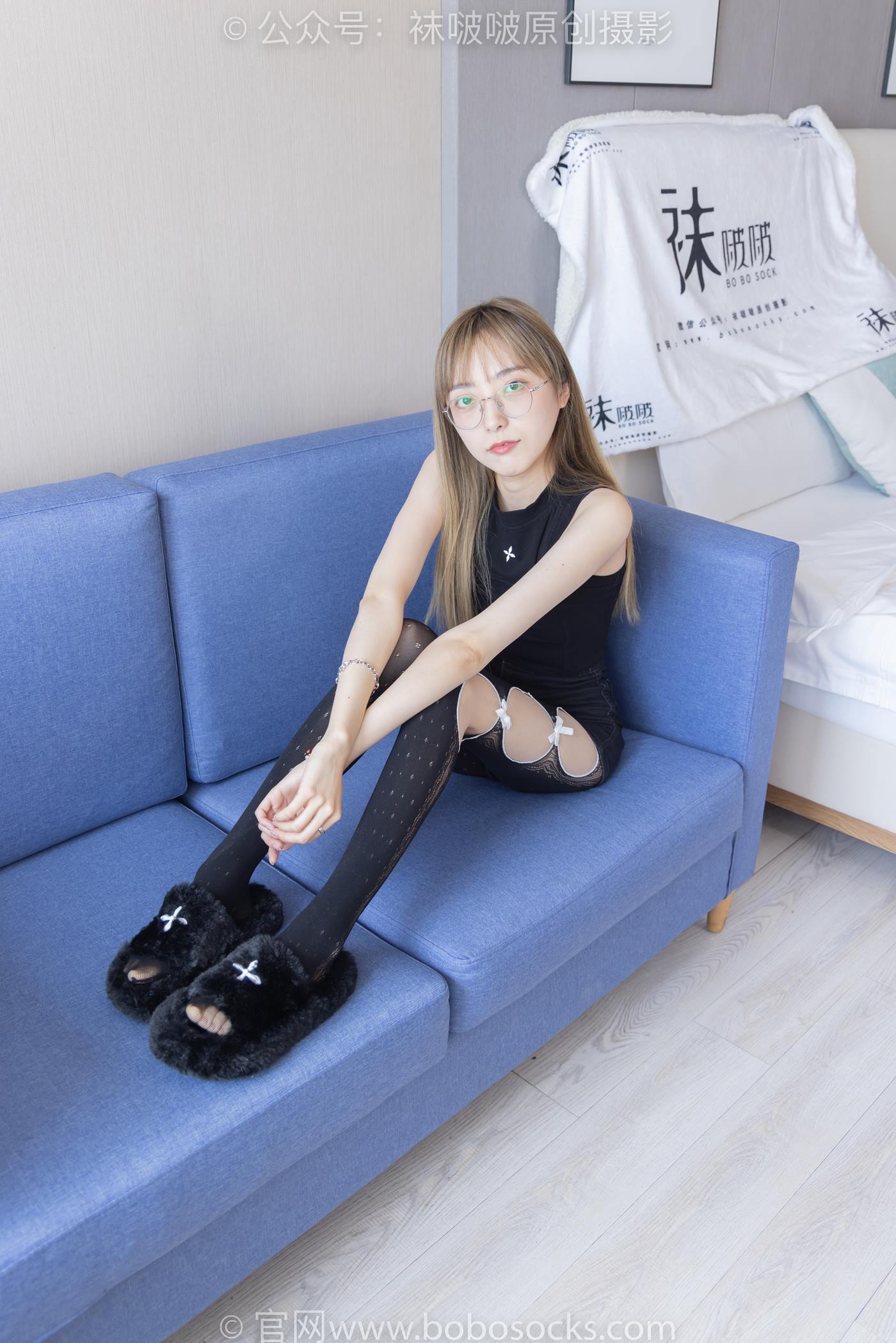 图片[141]-[BoBoSocks袜啵啵]NO.219 稚予-板鞋、拖鞋、厚黑丝、蕾丝黑丝[140P] – 速更版-美库