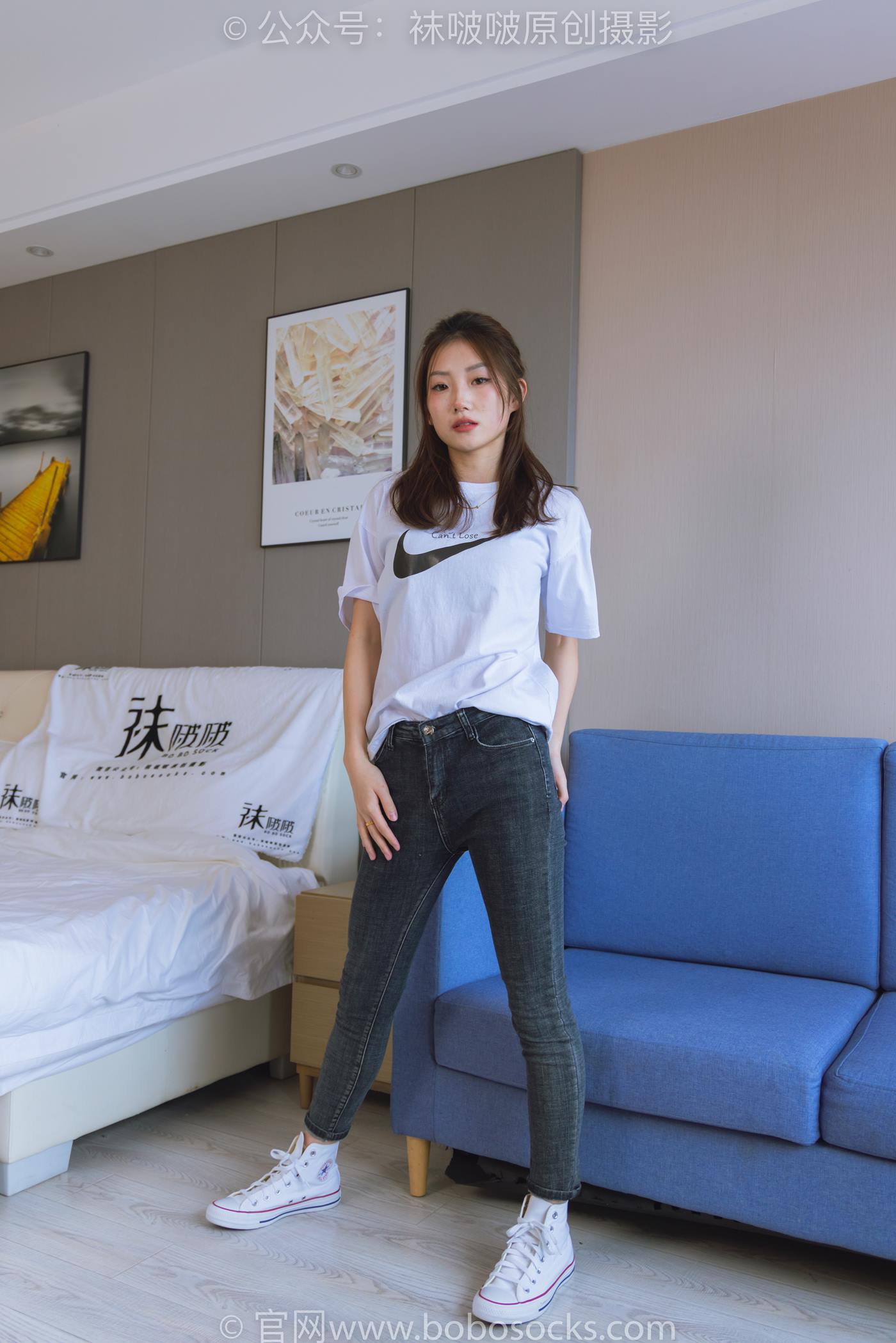 图片[134]-[BoBoSocks袜啵啵]NO.220 小沫-两双板鞋、短肉丝、裸足[140P] – 速更版-美库