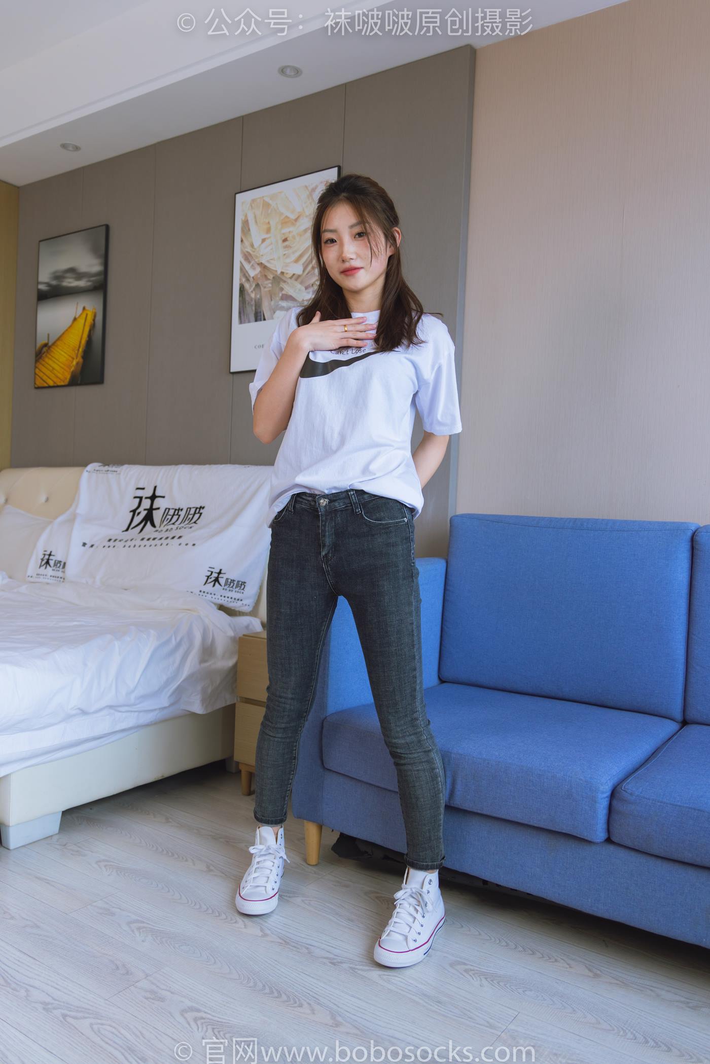 图片[137]-[BoBoSocks袜啵啵]NO.220 小沫-两双板鞋、短肉丝、裸足[140P] – 速更版-美库