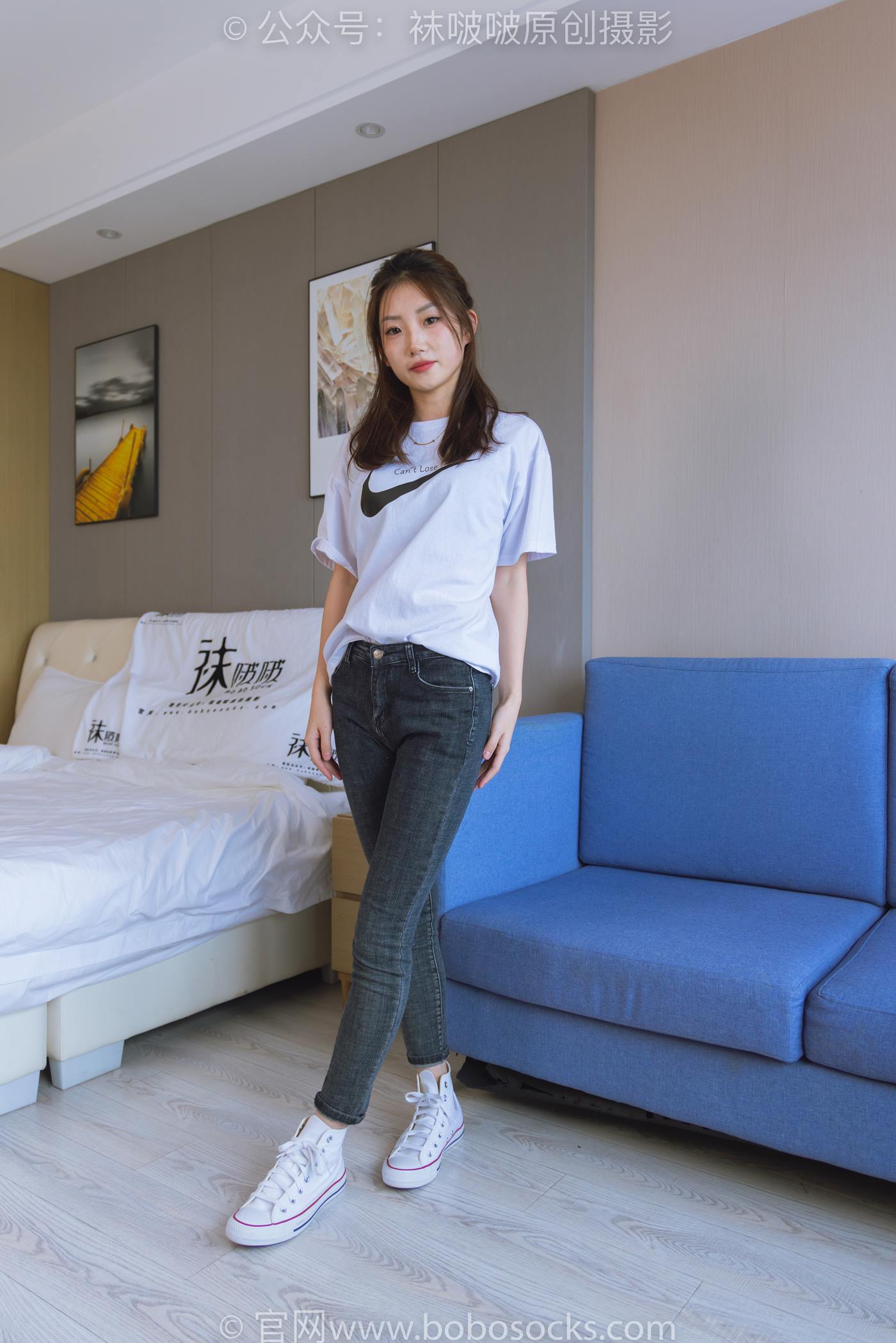 图片[141]-[BoBoSocks袜啵啵]NO.220 小沫-两双板鞋、短肉丝、裸足[140P] – 速更版-美库