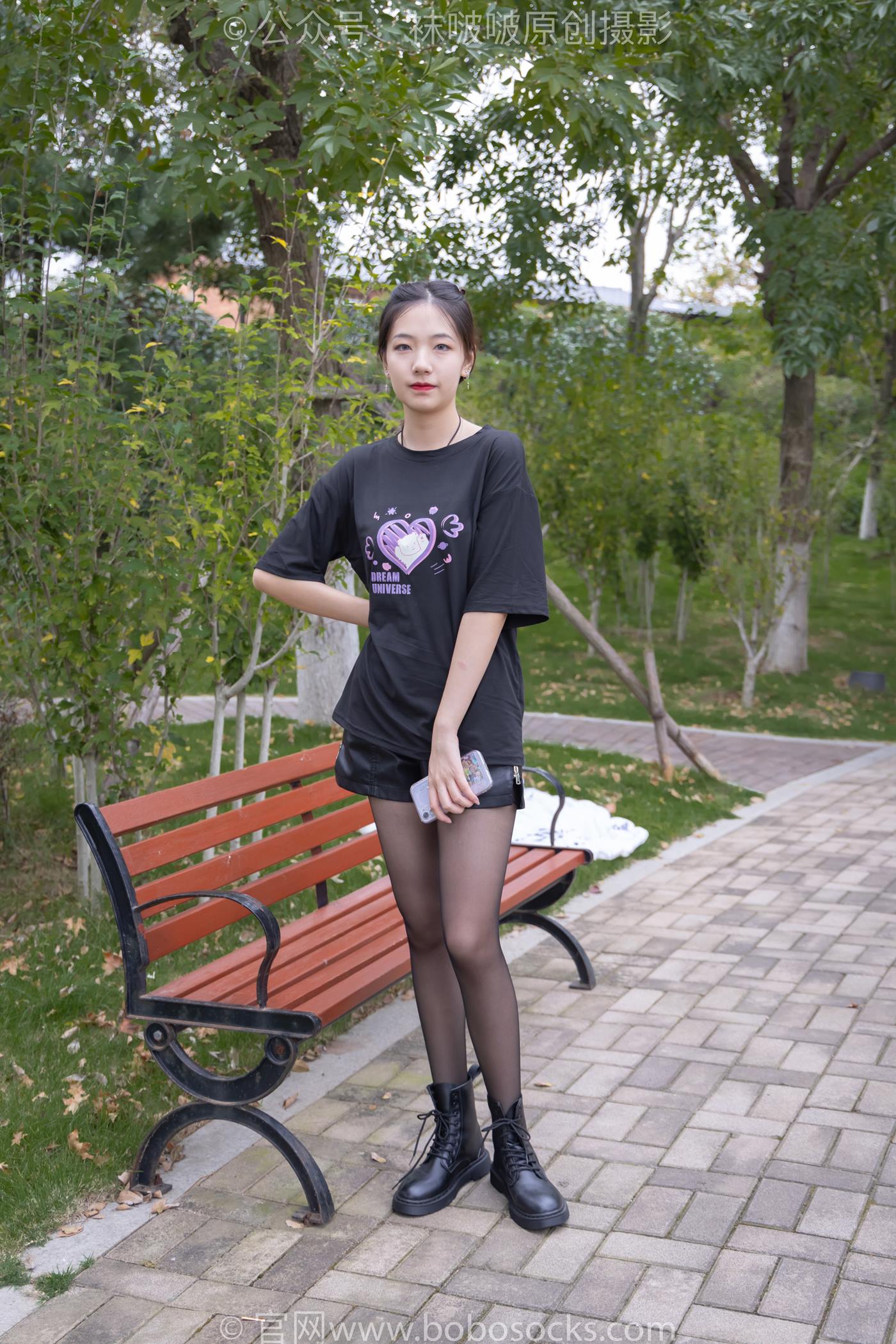 图片[125]-[BoBoSocks袜啵啵]NO.221 小甜豆-马丁靴、黑丝[133P] – 速更版-美库