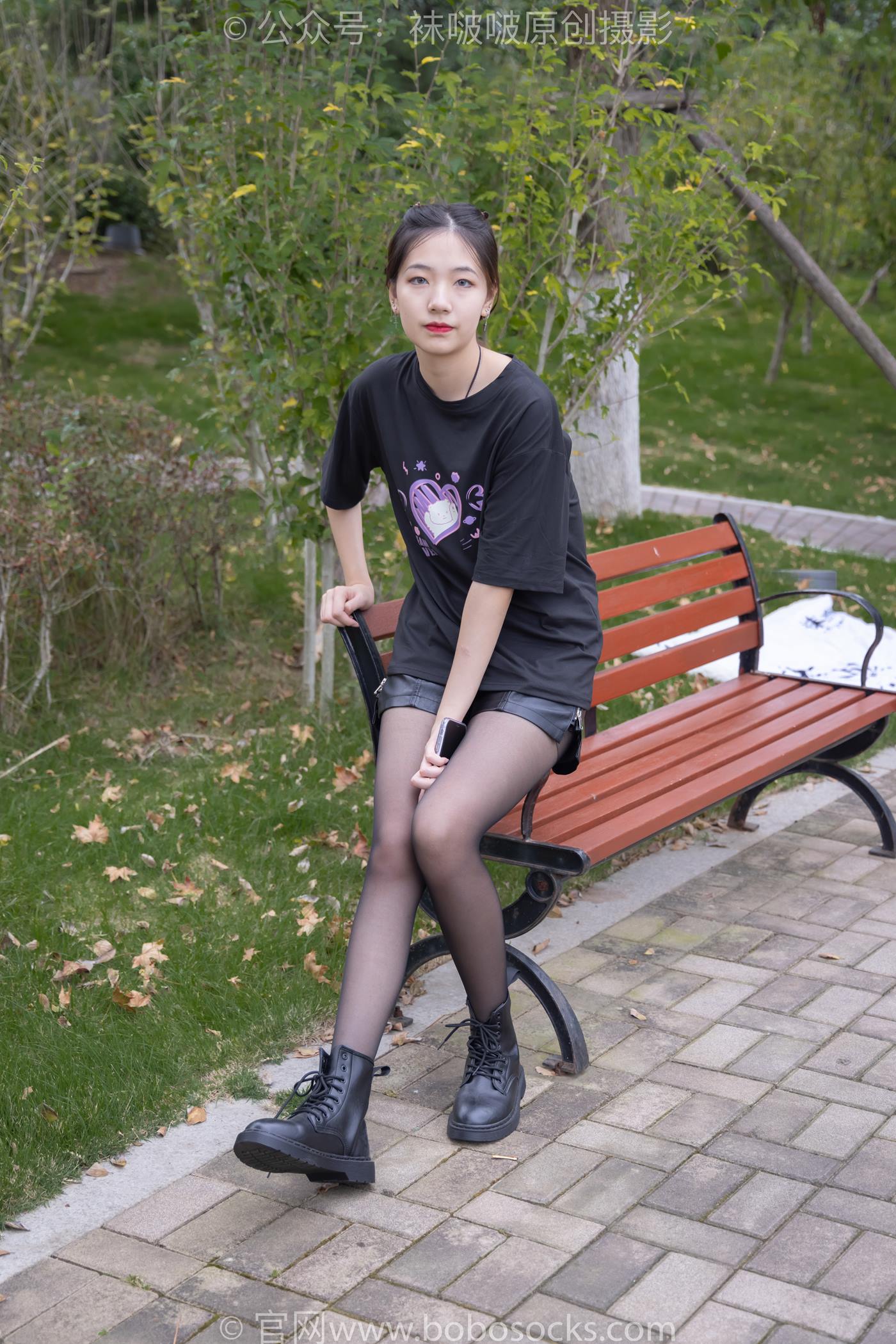 图片[130]-[BoBoSocks袜啵啵]NO.221 小甜豆-马丁靴、黑丝[133P] – 速更版-美库