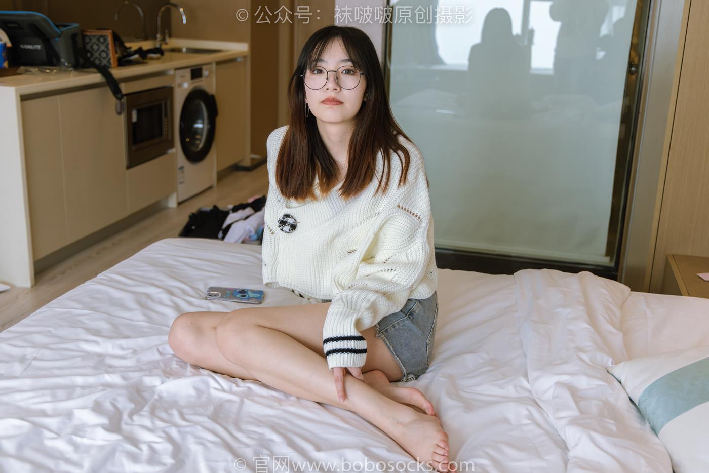 图片[155]-[BoBoSocks袜啵啵]NO.222 小甜豆-长靴、白棉袜、裸足[180P] – 速更版-美库