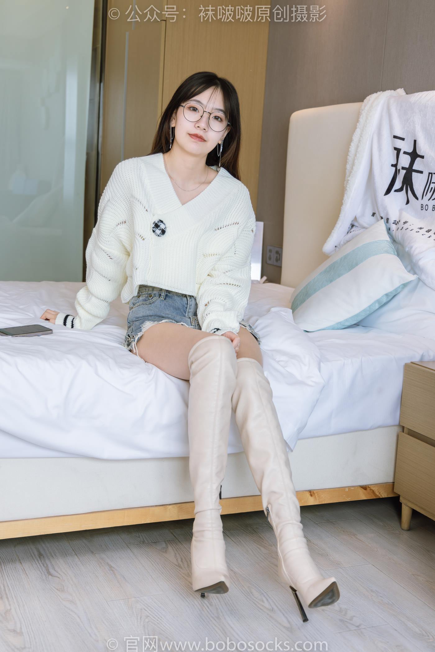 图片[172]-[BoBoSocks袜啵啵]NO.222 小甜豆-长靴、白棉袜、裸足[180P] – 速更版-美库