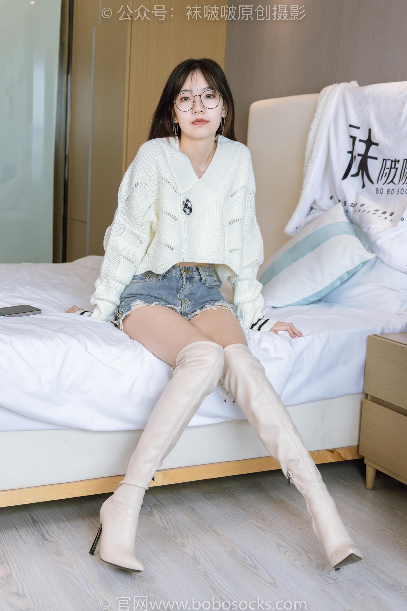 图片[173]-[BoBoSocks袜啵啵]NO.222 小甜豆-长靴、白棉袜、裸足[180P] – 速更版-美库