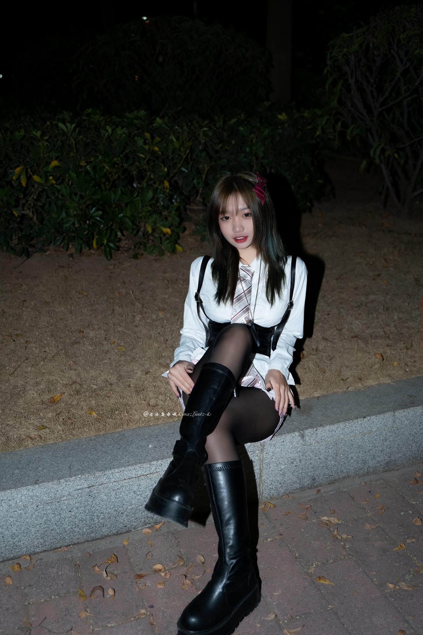 图片[12]-柒柒要乖哦 – 车内1[18P] – 速更版-美库