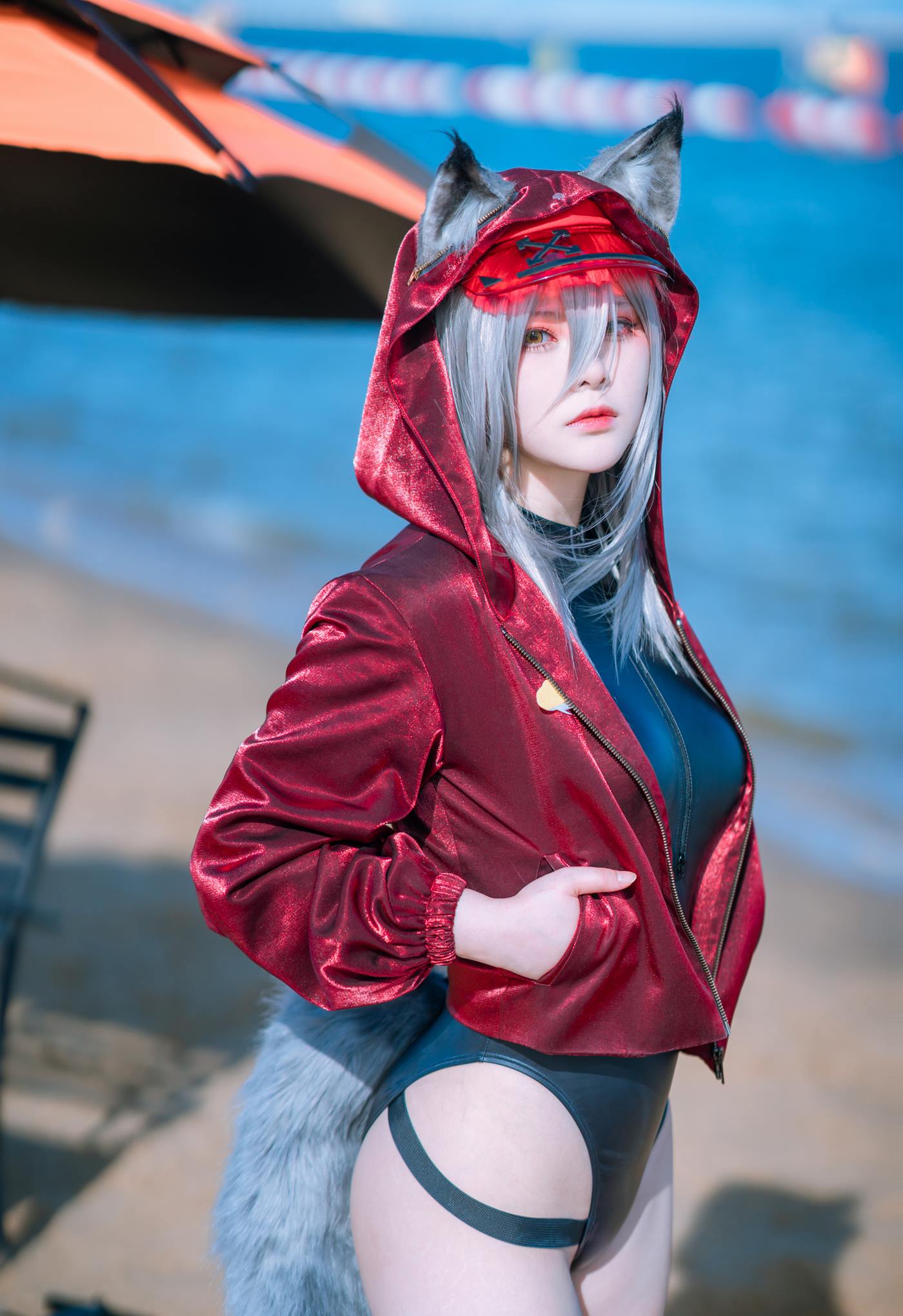 图片[13]-w百合欧皇子w  – 明日方舟 轻风 LB01 红[12P] – 速更版-美库