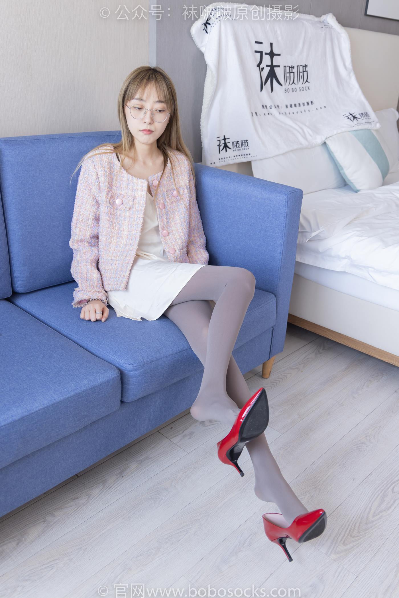 图片[11]-[BoBoSocks袜啵啵]NO.225 稚予-两双高跟鞋、厚灰丝[150P] – 速更版-美库