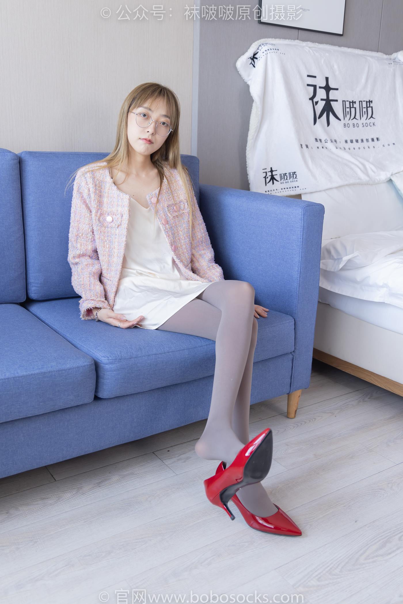 图片[13]-[BoBoSocks袜啵啵]NO.225 稚予-两双高跟鞋、厚灰丝[150P] – 速更版-美库