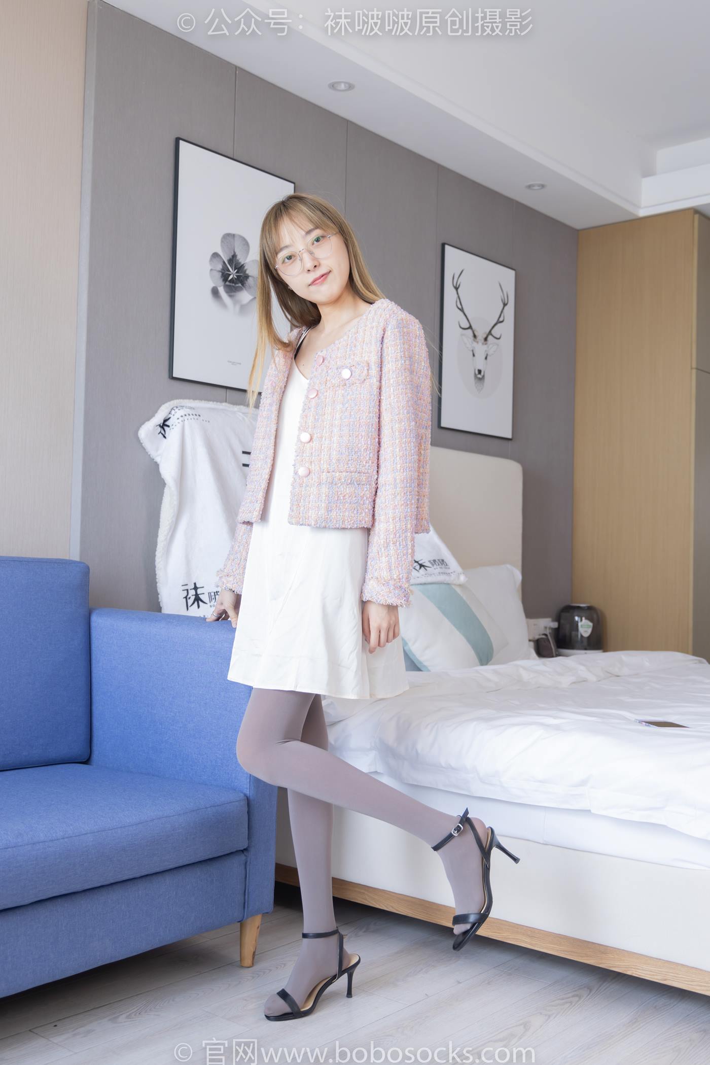 图片[39]-[BoBoSocks袜啵啵]NO.225 稚予-两双高跟鞋、厚灰丝[150P] – 速更版-美库