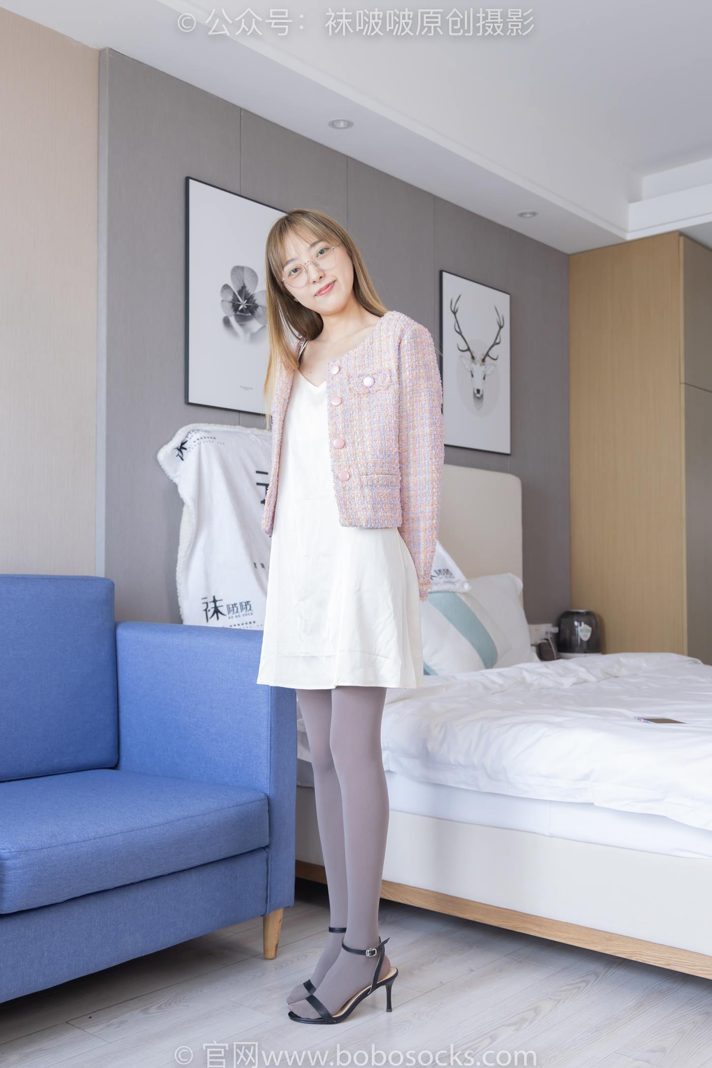 图片[40]-[BoBoSocks袜啵啵]NO.225 稚予-两双高跟鞋、厚灰丝[150P] – 速更版-美库