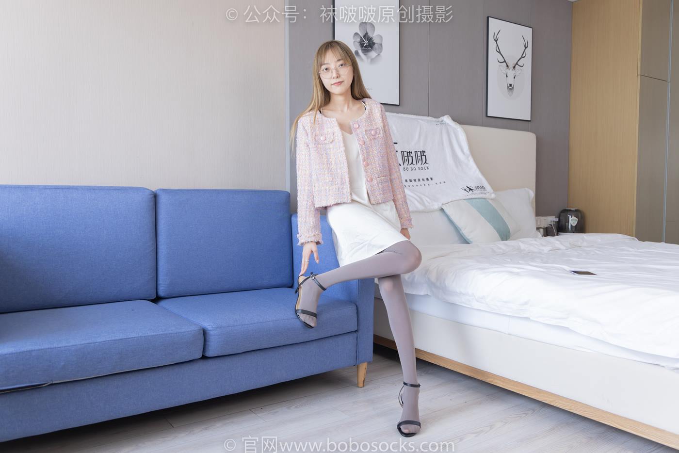 图片[44]-[BoBoSocks袜啵啵]NO.225 稚予-两双高跟鞋、厚灰丝[150P] – 速更版-美库