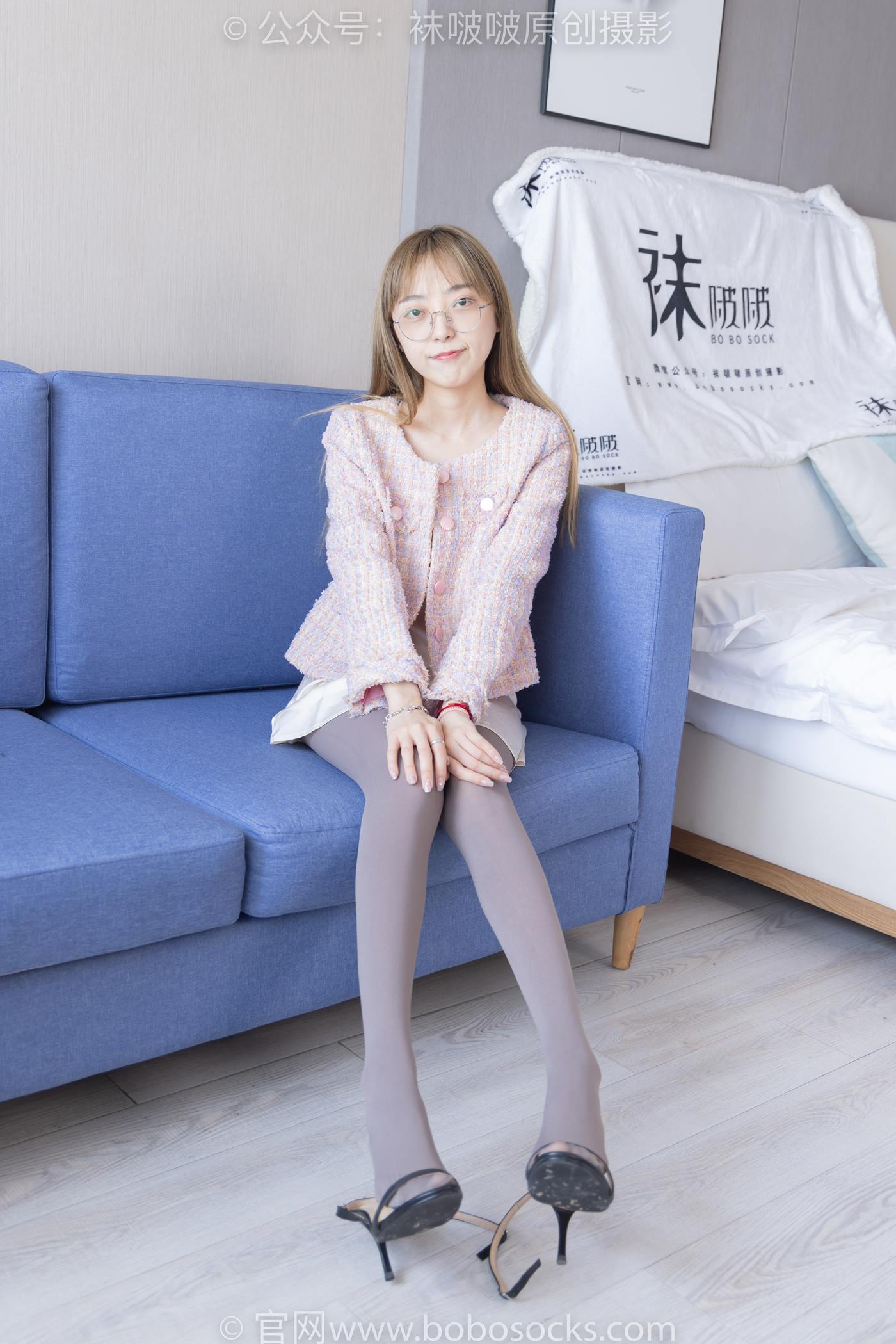 图片[55]-[BoBoSocks袜啵啵]NO.225 稚予-两双高跟鞋、厚灰丝[150P] – 速更版-美库