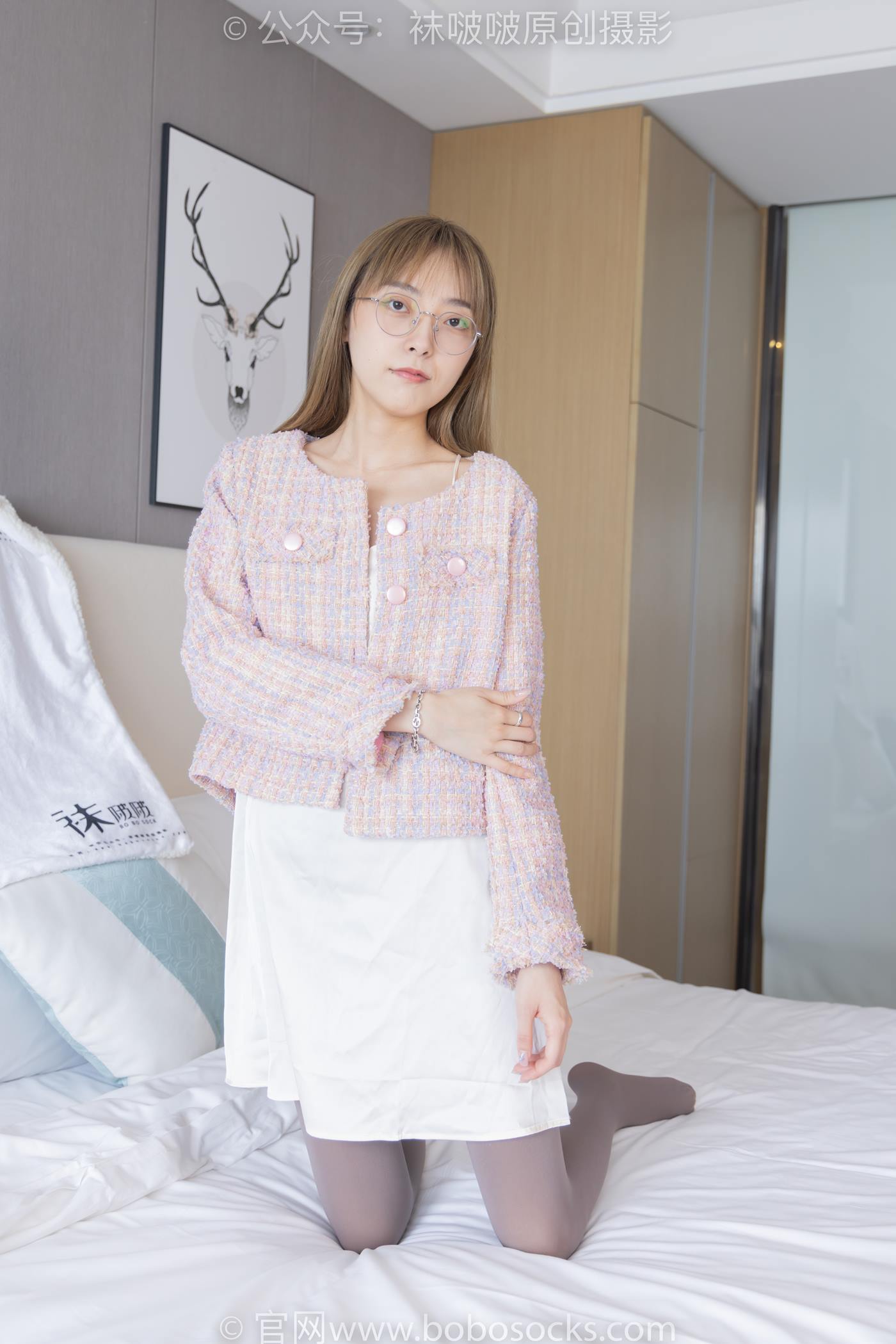 图片[87]-[BoBoSocks袜啵啵]NO.225 稚予-两双高跟鞋、厚灰丝[150P] – 速更版-美库