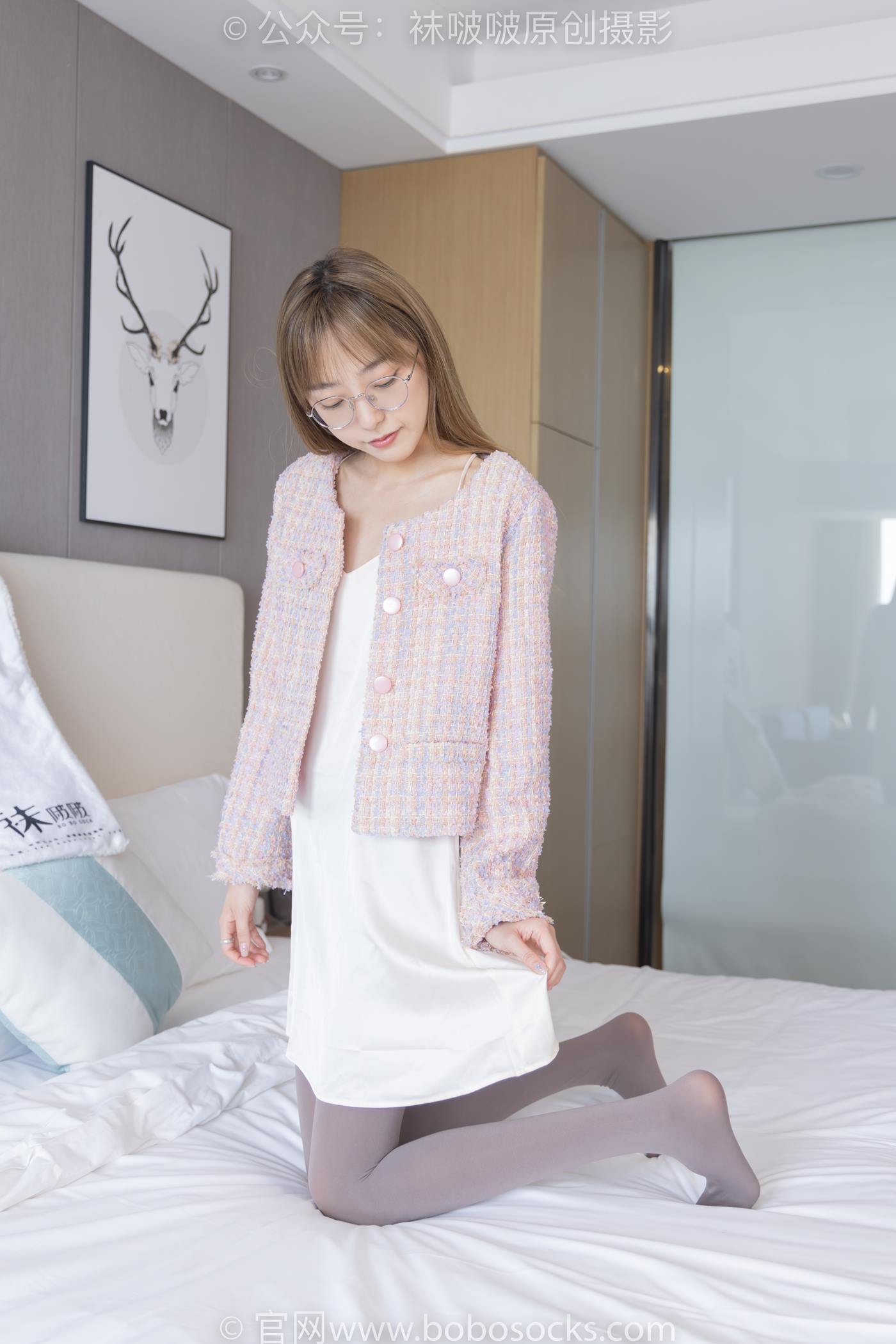 图片[88]-[BoBoSocks袜啵啵]NO.225 稚予-两双高跟鞋、厚灰丝[150P] – 速更版-美库