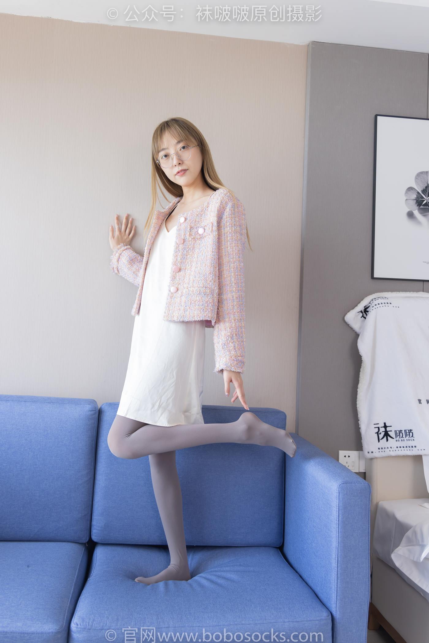 图片[105]-[BoBoSocks袜啵啵]NO.225 稚予-两双高跟鞋、厚灰丝[150P] – 速更版-美库