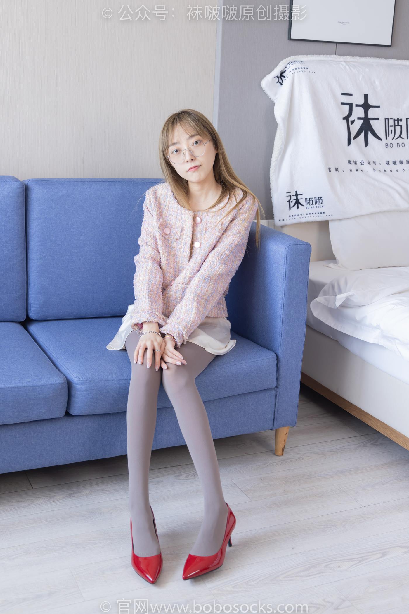 图片[149]-[BoBoSocks袜啵啵]NO.225 稚予-两双高跟鞋、厚灰丝[150P] – 速更版-美库