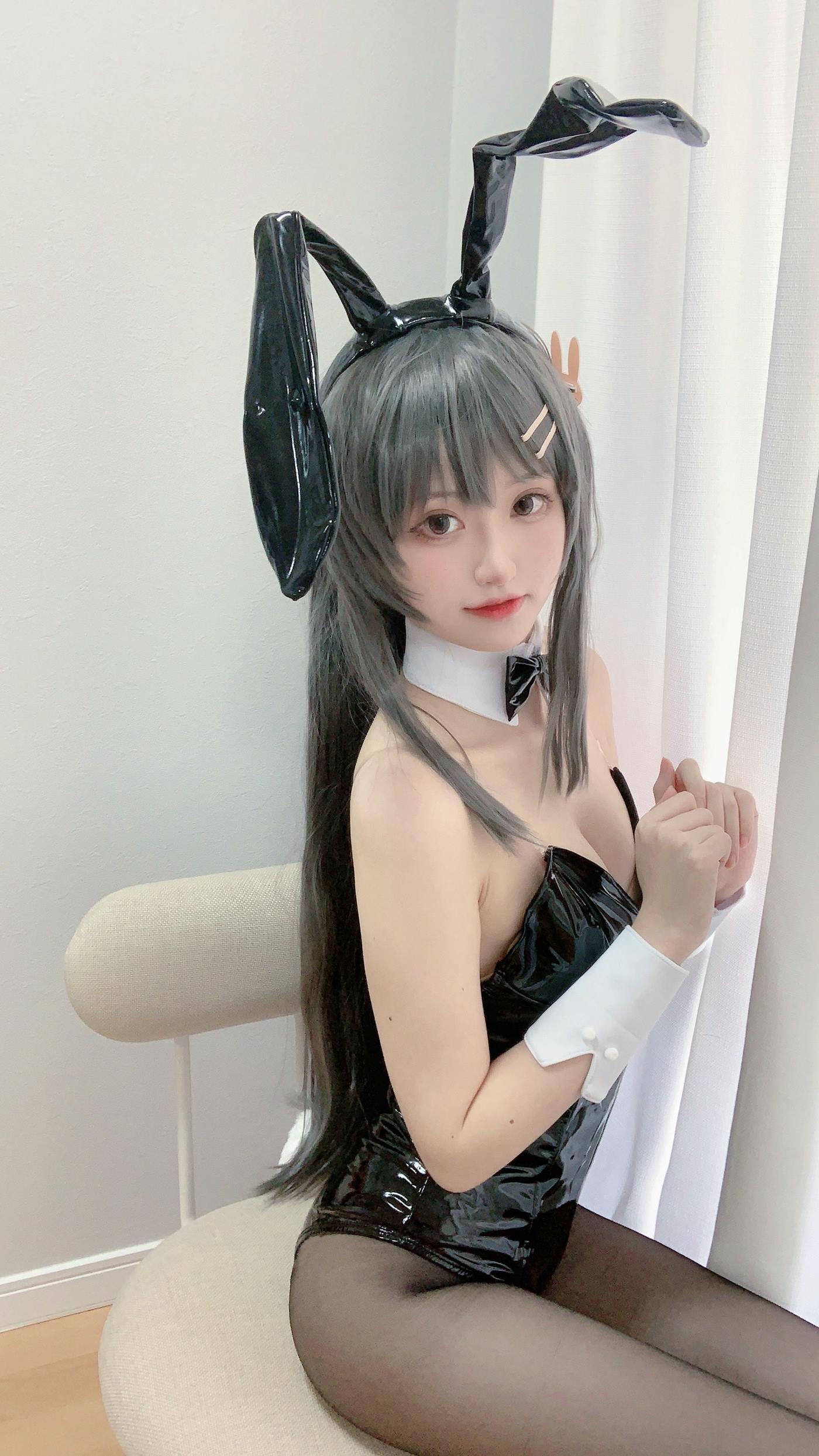 图片[16]-千阳(ちよ) – 麻衣学姐兔子装[19P] – 速更版-美库