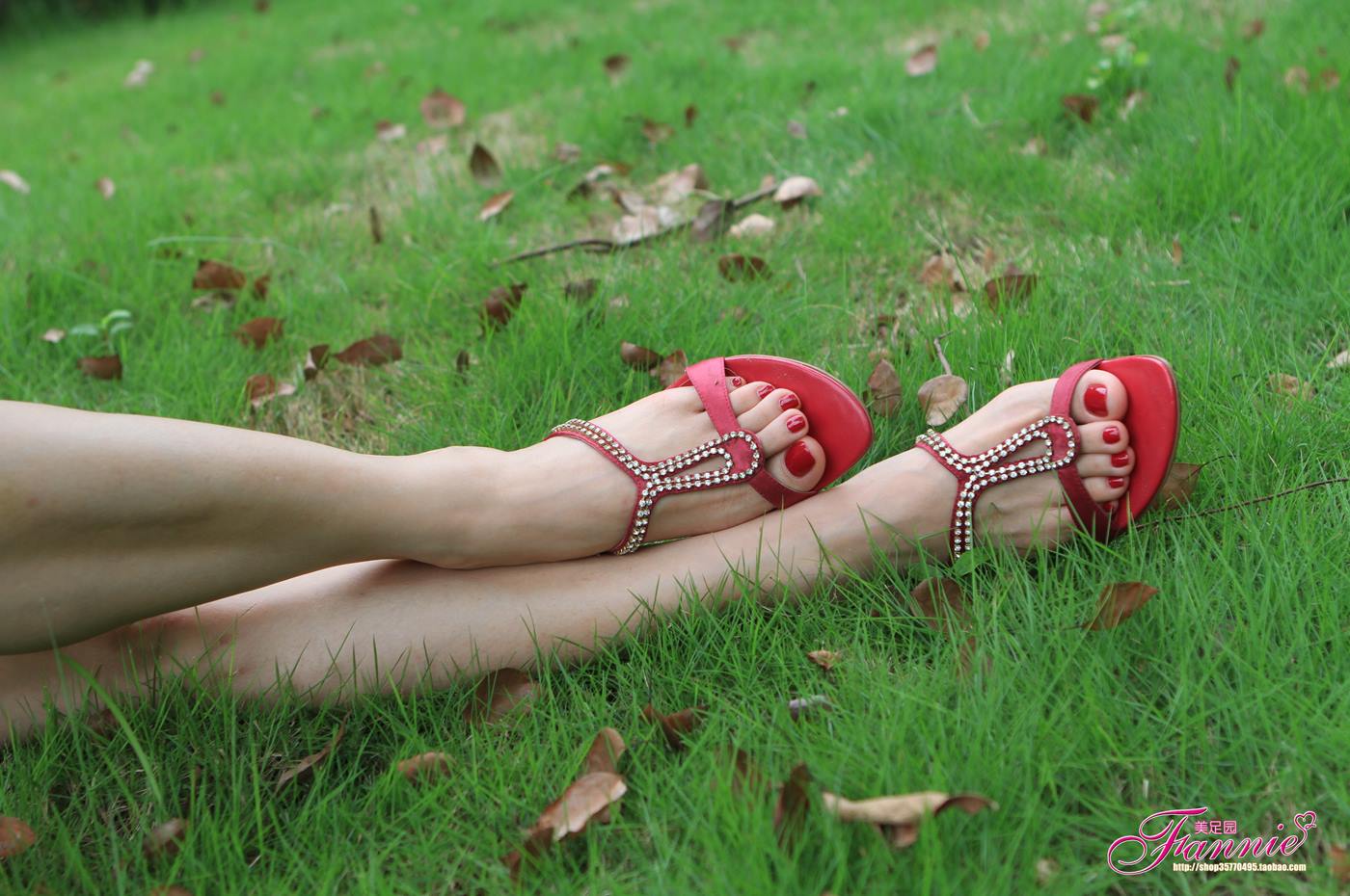 图片[24]-Fannie芬妮每足园 No.069 炽红莲高跟裸足2[48P] – 速更版-美库