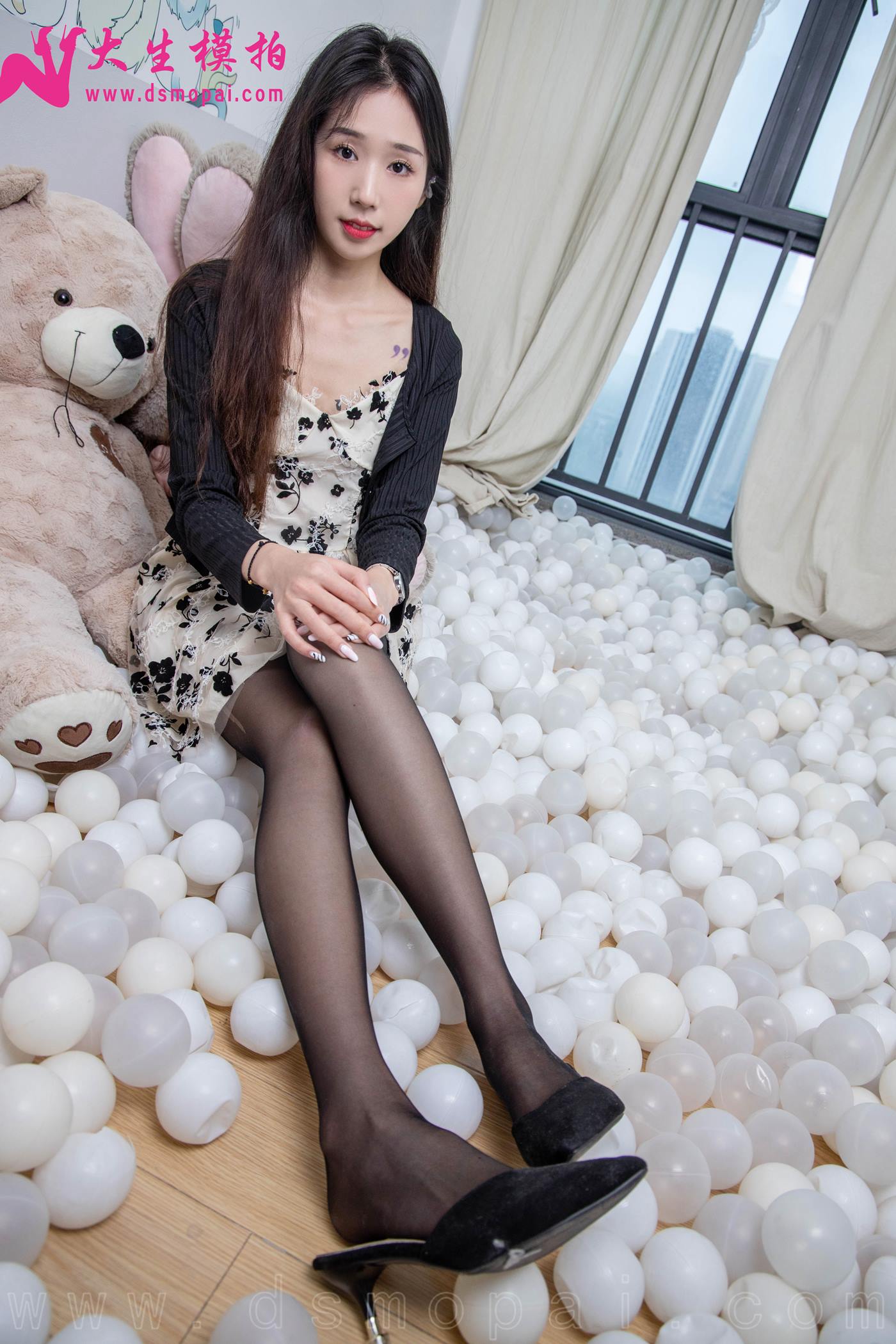 图片[50]-大生模拍 NO.305 伊柯 居家黑丝[56P] – 速更版-美库