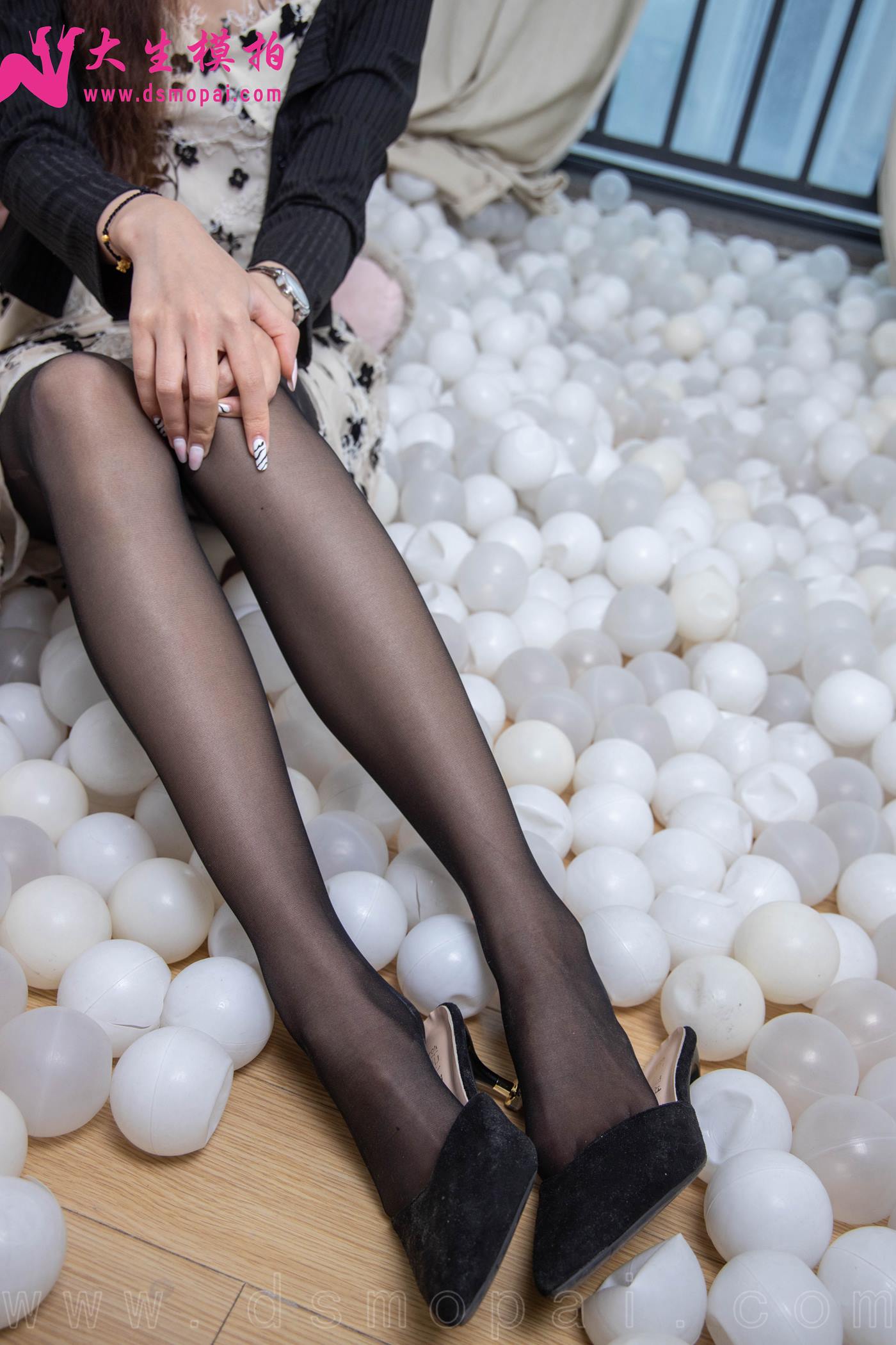 图片[52]-大生模拍 NO.305 伊柯 居家黑丝[56P] – 速更版-美库