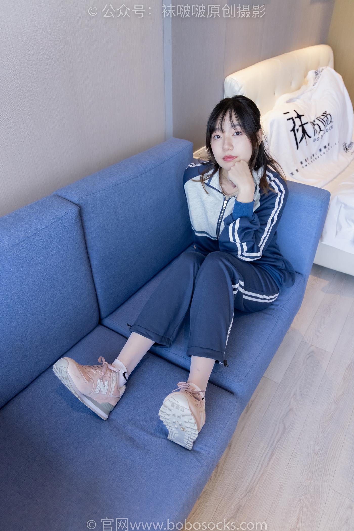 图片[12]-[BoBoSocks袜啵啵]NO.226 小甜豆-运动鞋、白棉袜、白丝[140P] – 速更版-美库