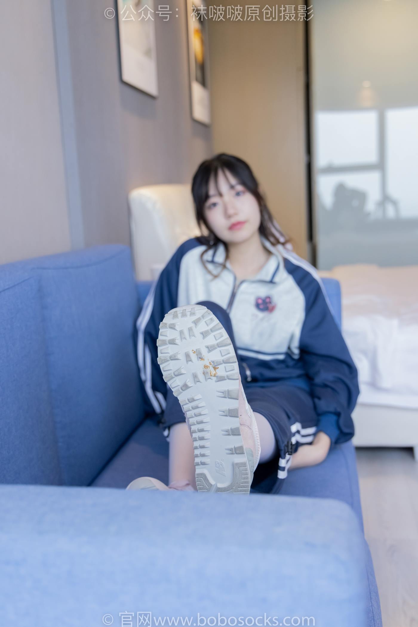 图片[19]-[BoBoSocks袜啵啵]NO.226 小甜豆-运动鞋、白棉袜、白丝[140P] – 速更版-美库