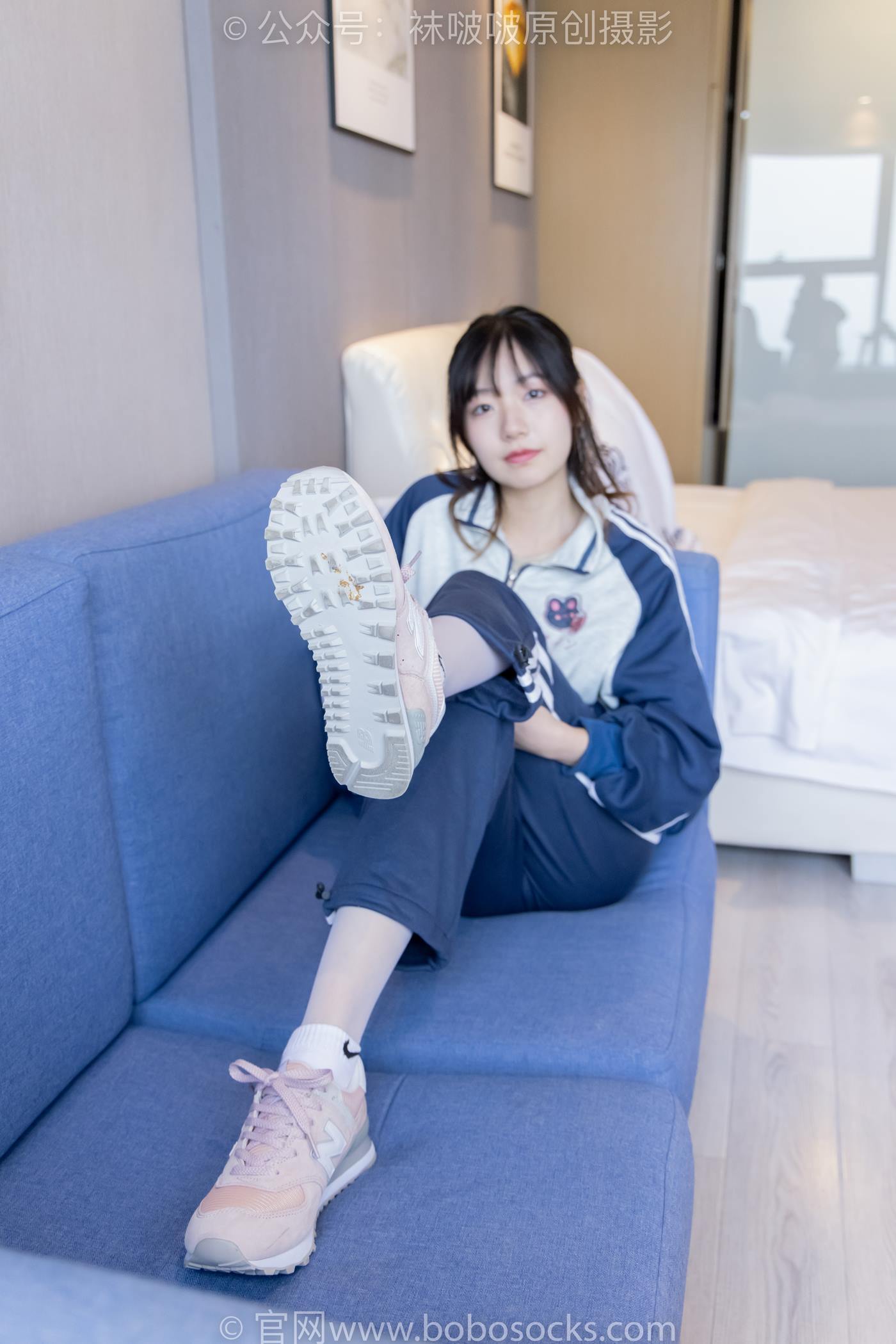 图片[20]-[BoBoSocks袜啵啵]NO.226 小甜豆-运动鞋、白棉袜、白丝[140P] – 速更版-美库