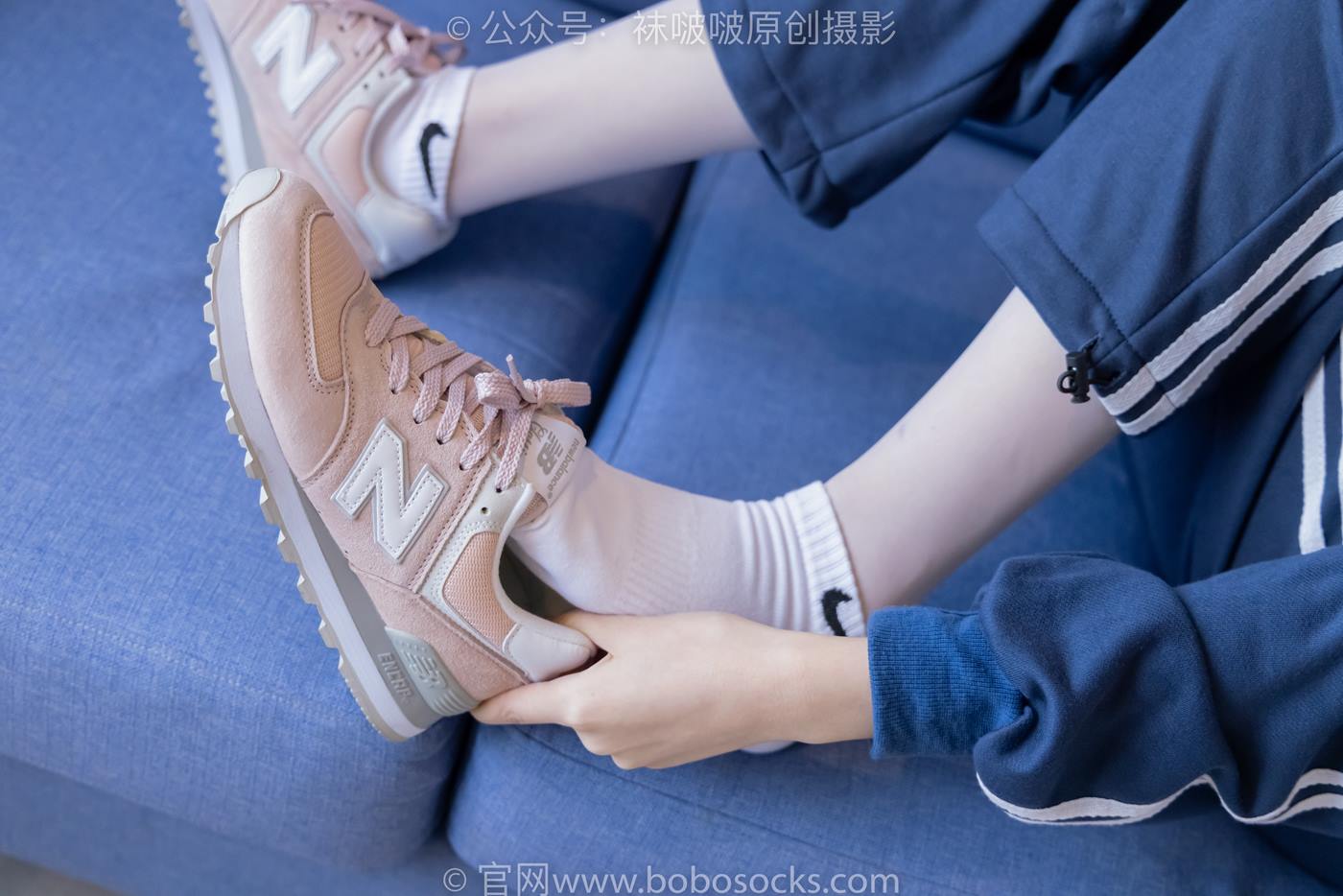 图片[26]-[BoBoSocks袜啵啵]NO.226 小甜豆-运动鞋、白棉袜、白丝[140P] – 速更版-美库