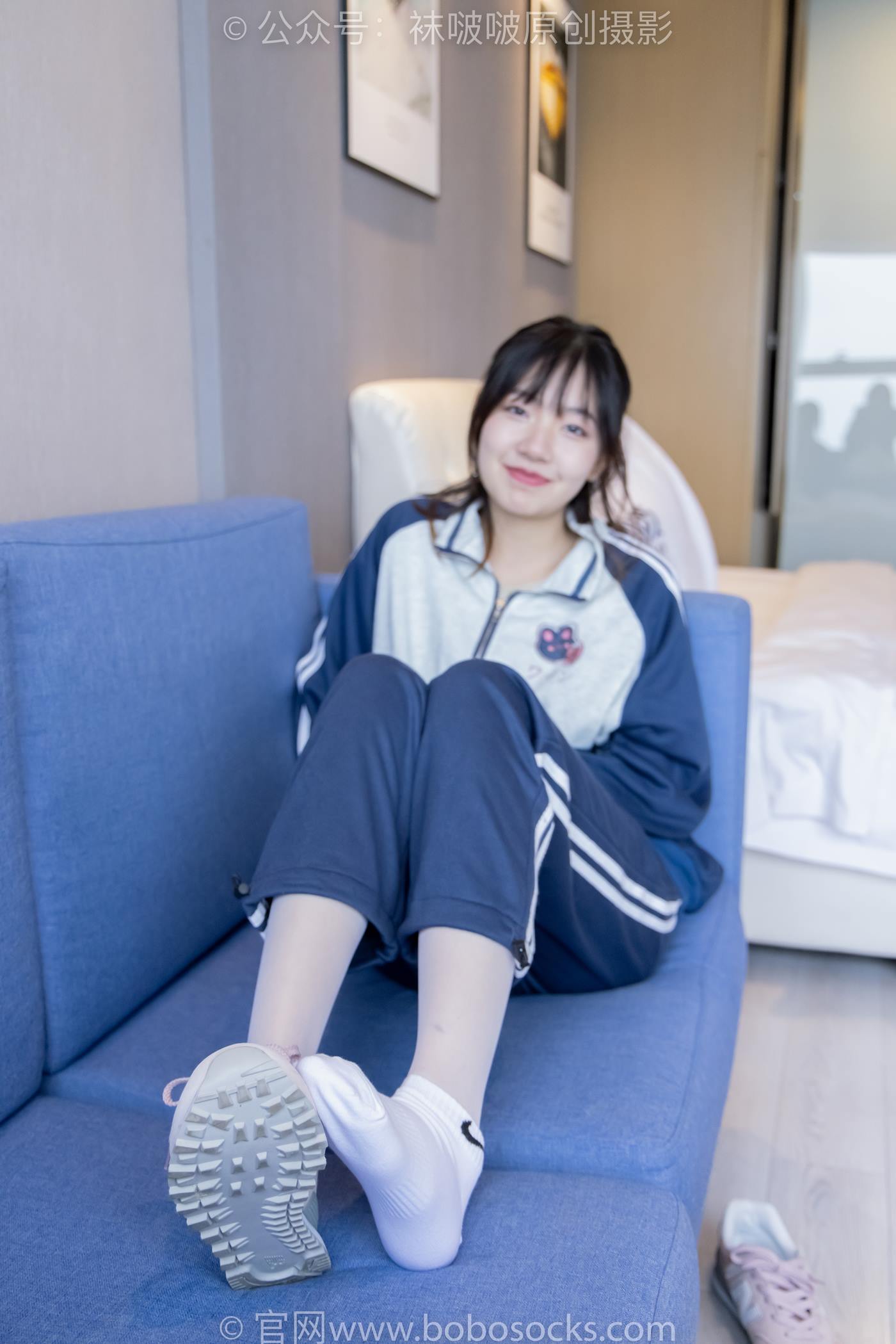 图片[30]-[BoBoSocks袜啵啵]NO.226 小甜豆-运动鞋、白棉袜、白丝[140P] – 速更版-美库