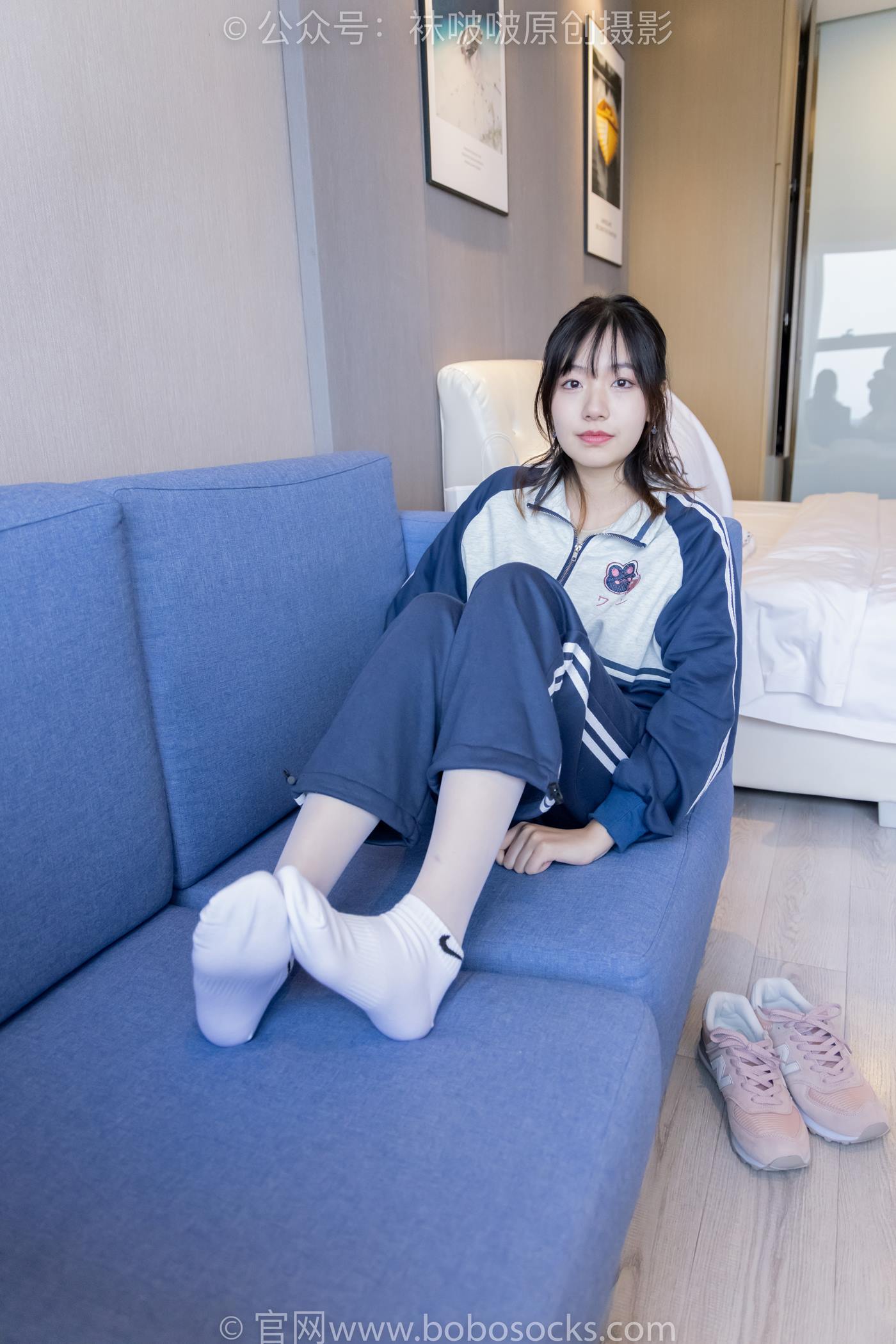 图片[36]-[BoBoSocks袜啵啵]NO.226 小甜豆-运动鞋、白棉袜、白丝[140P] – 速更版-美库