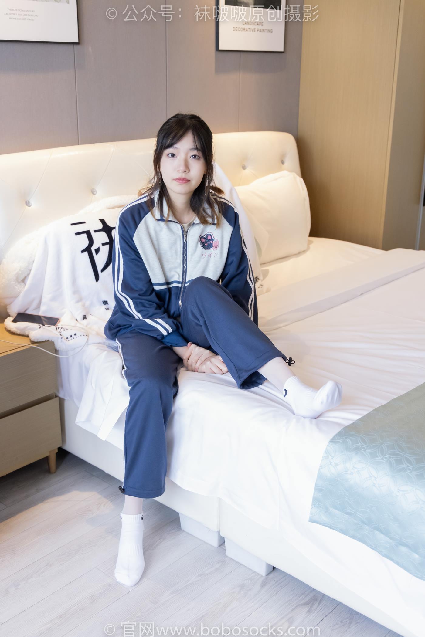 图片[41]-[BoBoSocks袜啵啵]NO.226 小甜豆-运动鞋、白棉袜、白丝[140P] – 速更版-美库