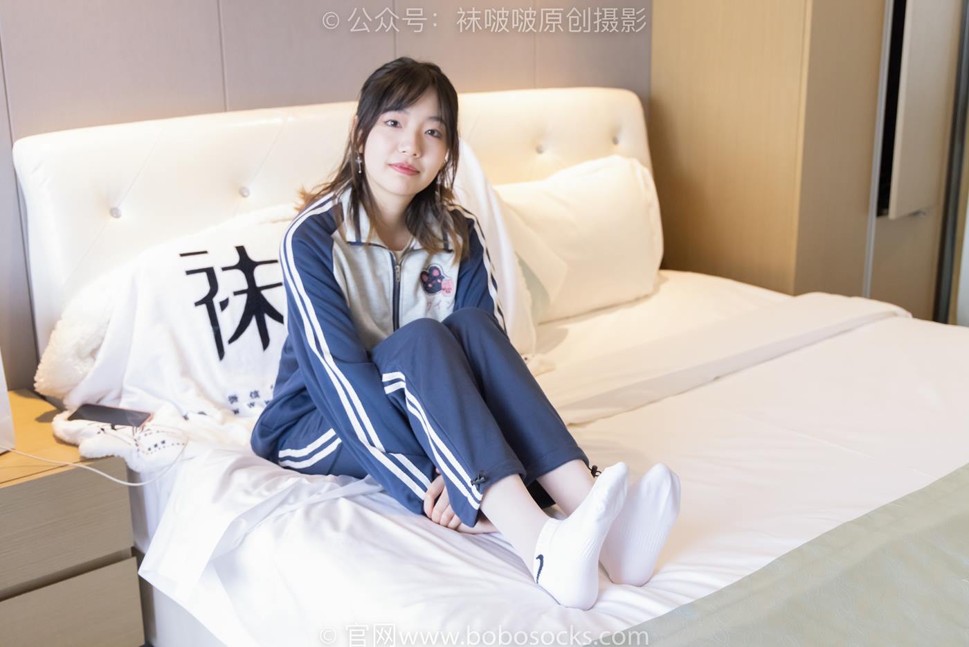 图片[43]-[BoBoSocks袜啵啵]NO.226 小甜豆-运动鞋、白棉袜、白丝[140P] – 速更版-美库