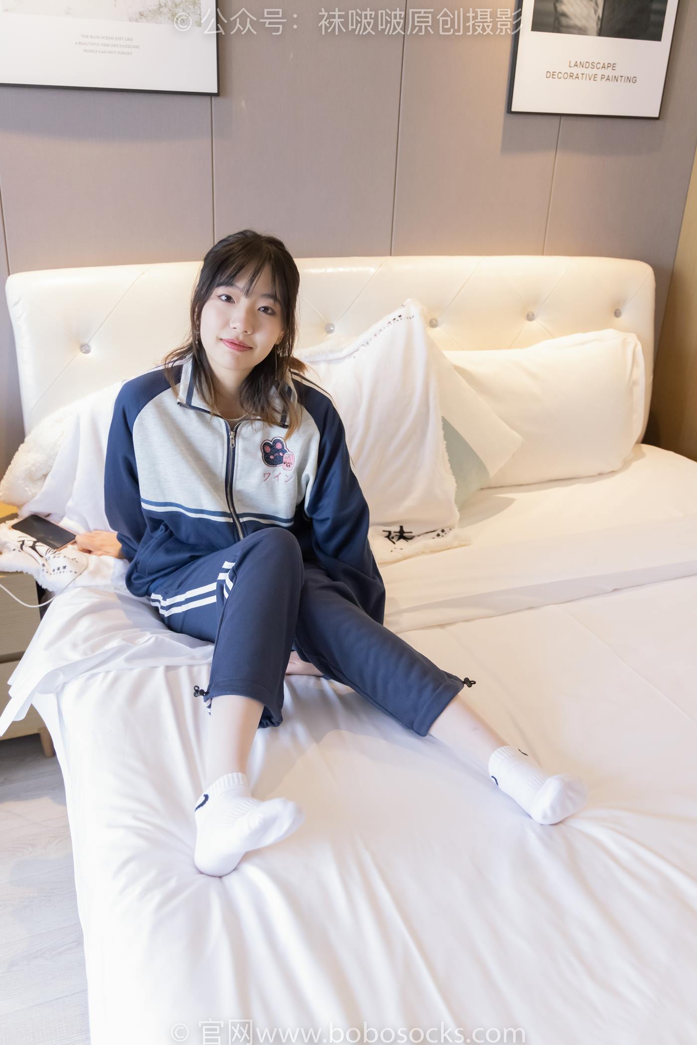 图片[51]-[BoBoSocks袜啵啵]NO.226 小甜豆-运动鞋、白棉袜、白丝[140P] – 速更版-美库