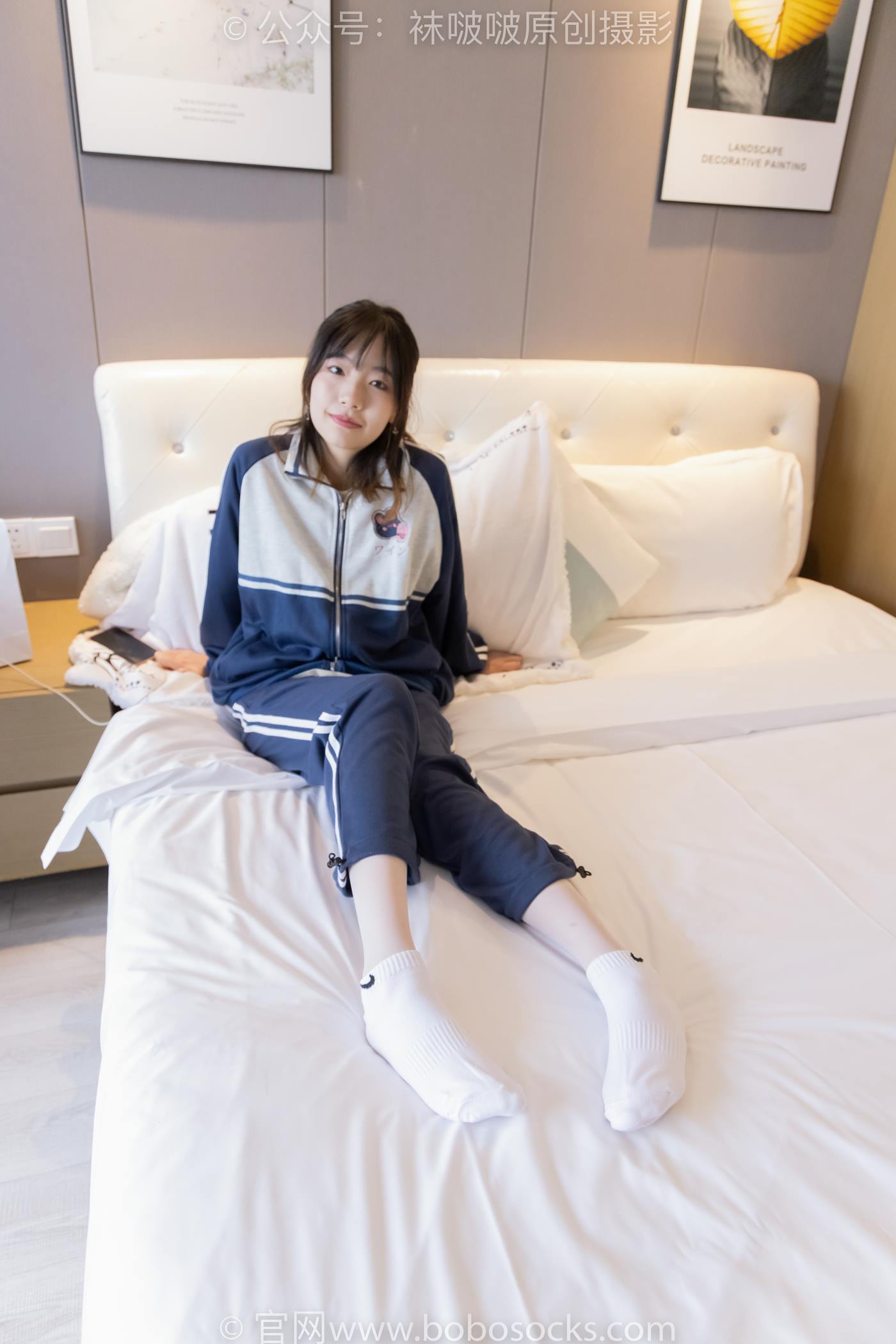 图片[55]-[BoBoSocks袜啵啵]NO.226 小甜豆-运动鞋、白棉袜、白丝[140P] – 速更版-美库